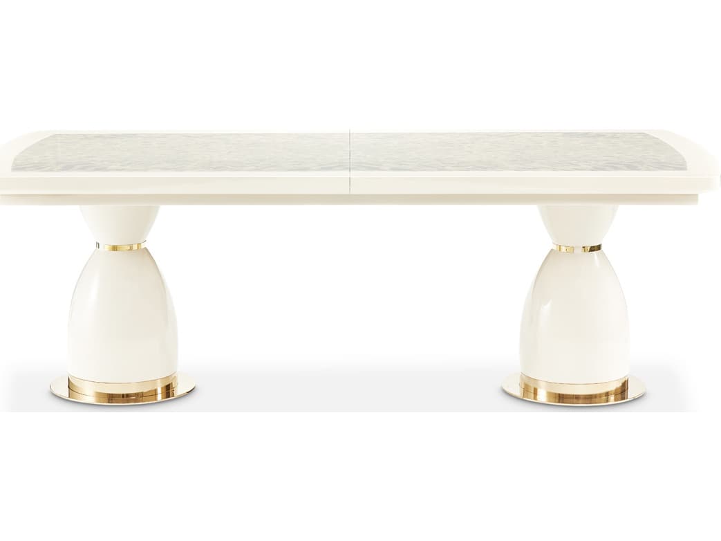 Michael Amini Lisbon Rectangular Dining Table