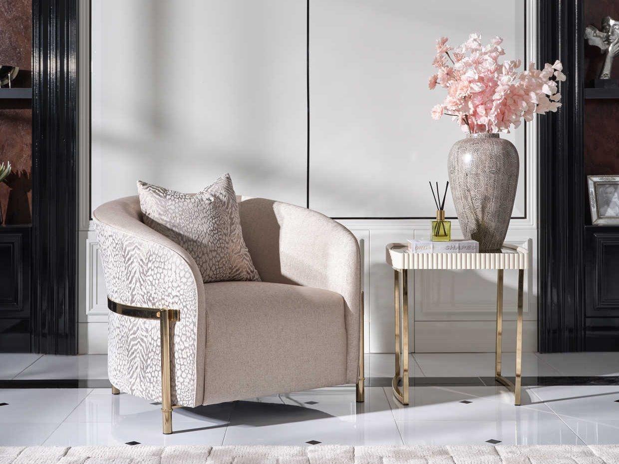 Michael Amini Lisbon - Opal Living Room Set