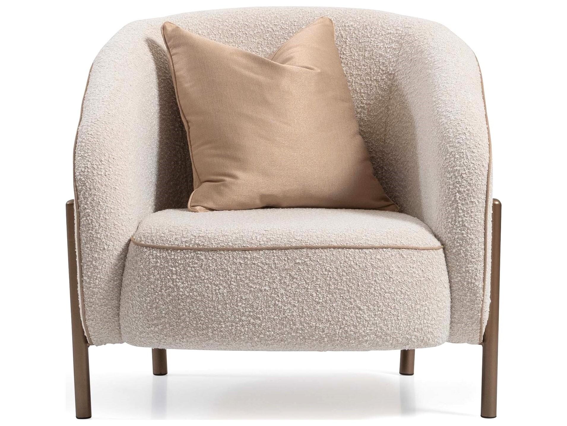 Michael Amini Lisbon Champagne Accent Chair