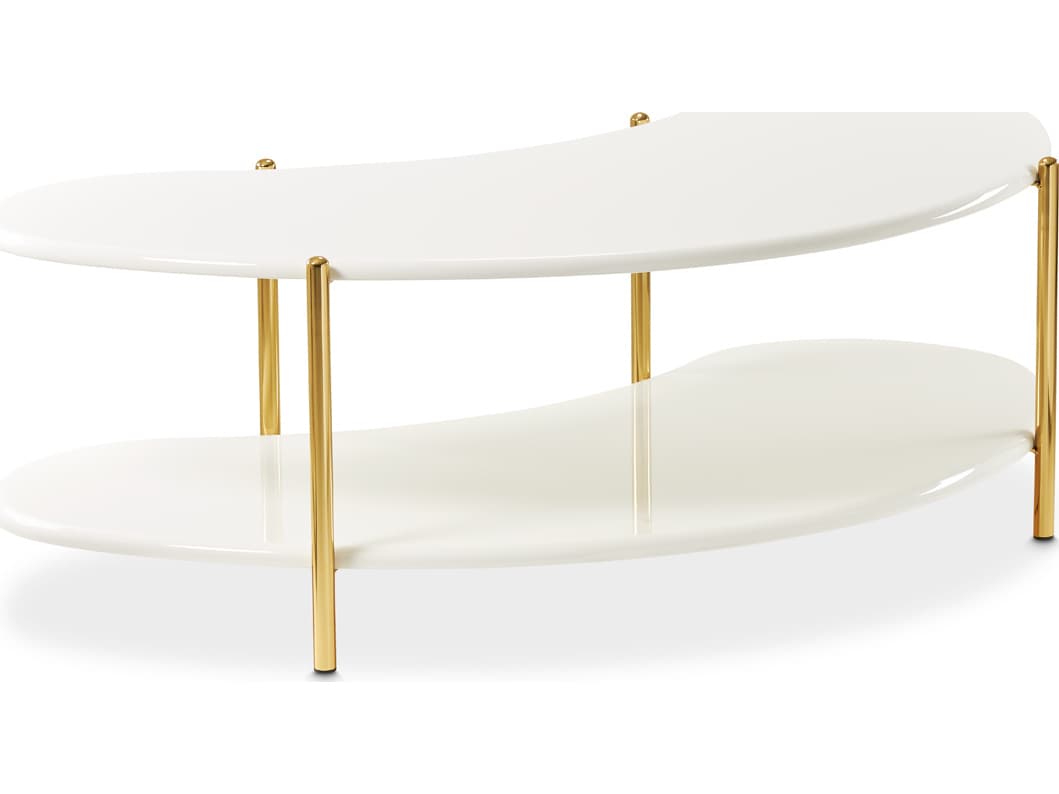 Michael Amini Sassani Wood Coffee Table