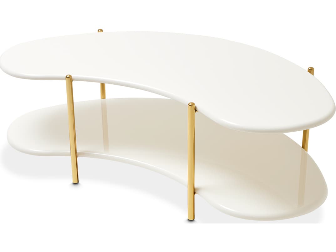 Michael Amini Sassani Wood Coffee Table