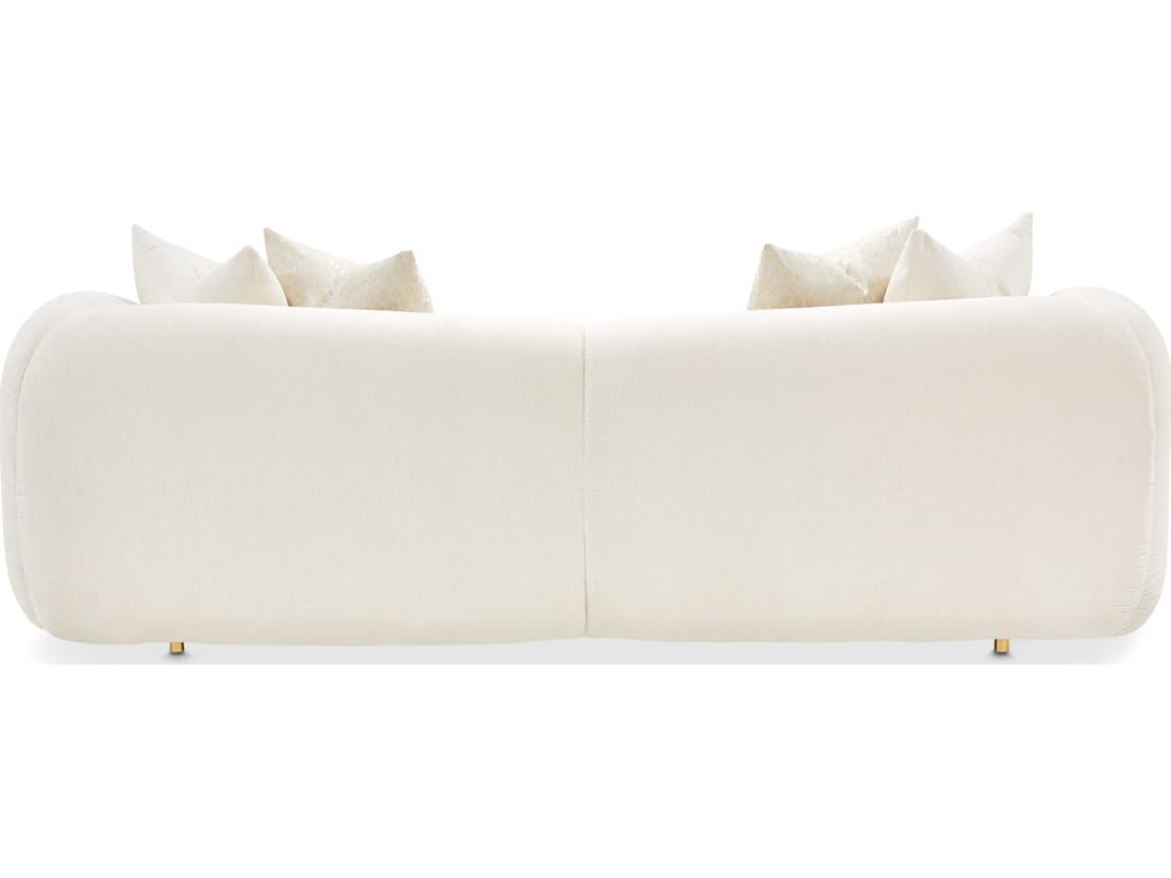 Michael Amini Sassani Gold Upholstered Sofa
