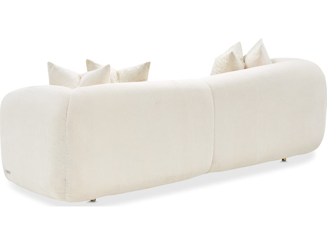 Michael Amini Sassani Gold Upholstered Sofa