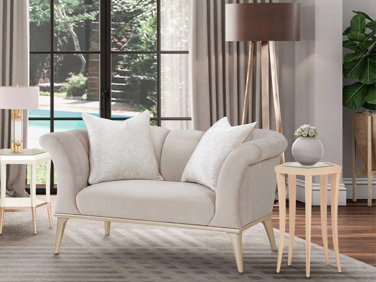 Michael Amini Yvette Sofa Set