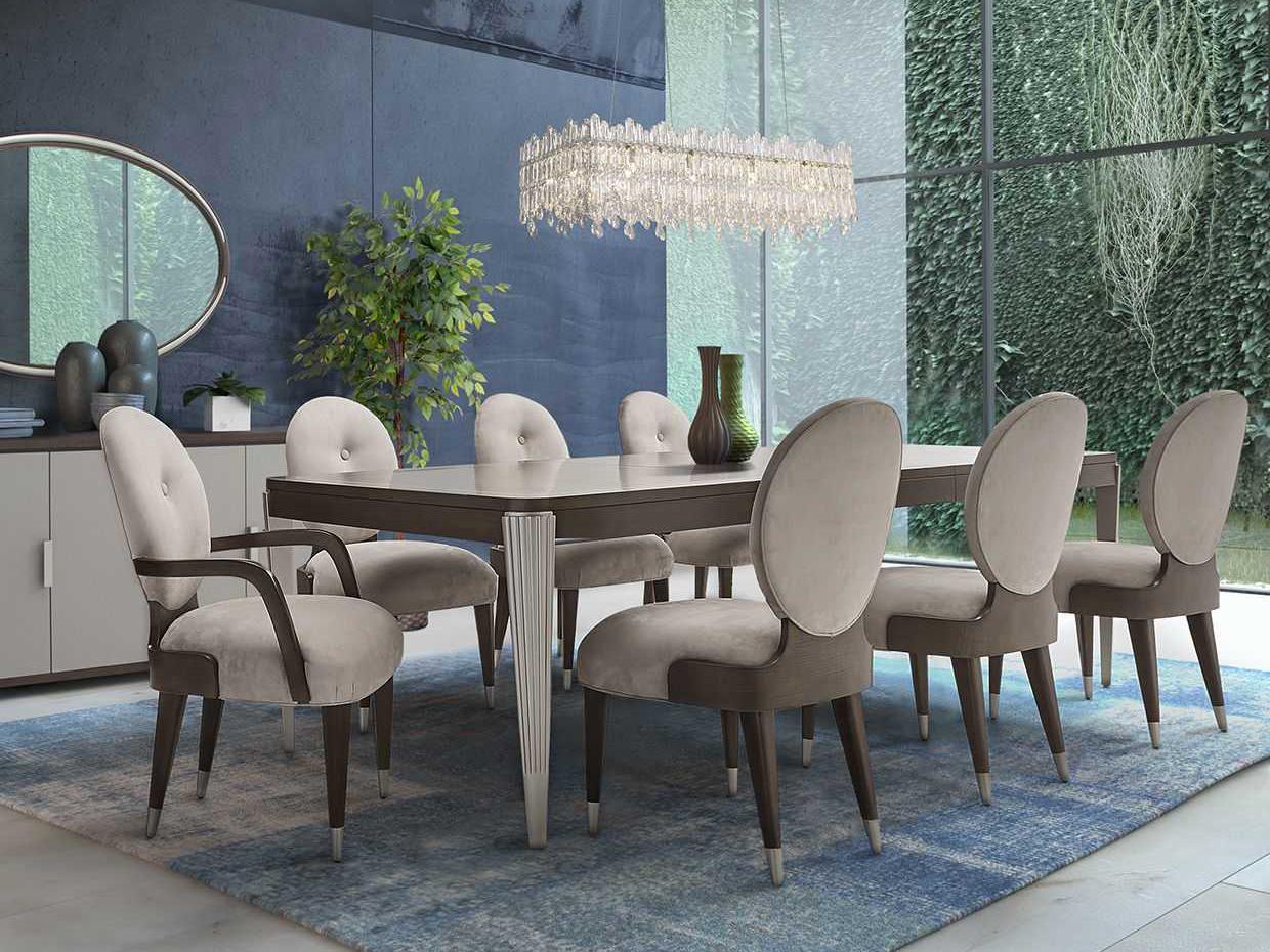 Michael Amini Royal Crown 12-Light Clear Gold Crystal Glass Island Pendant