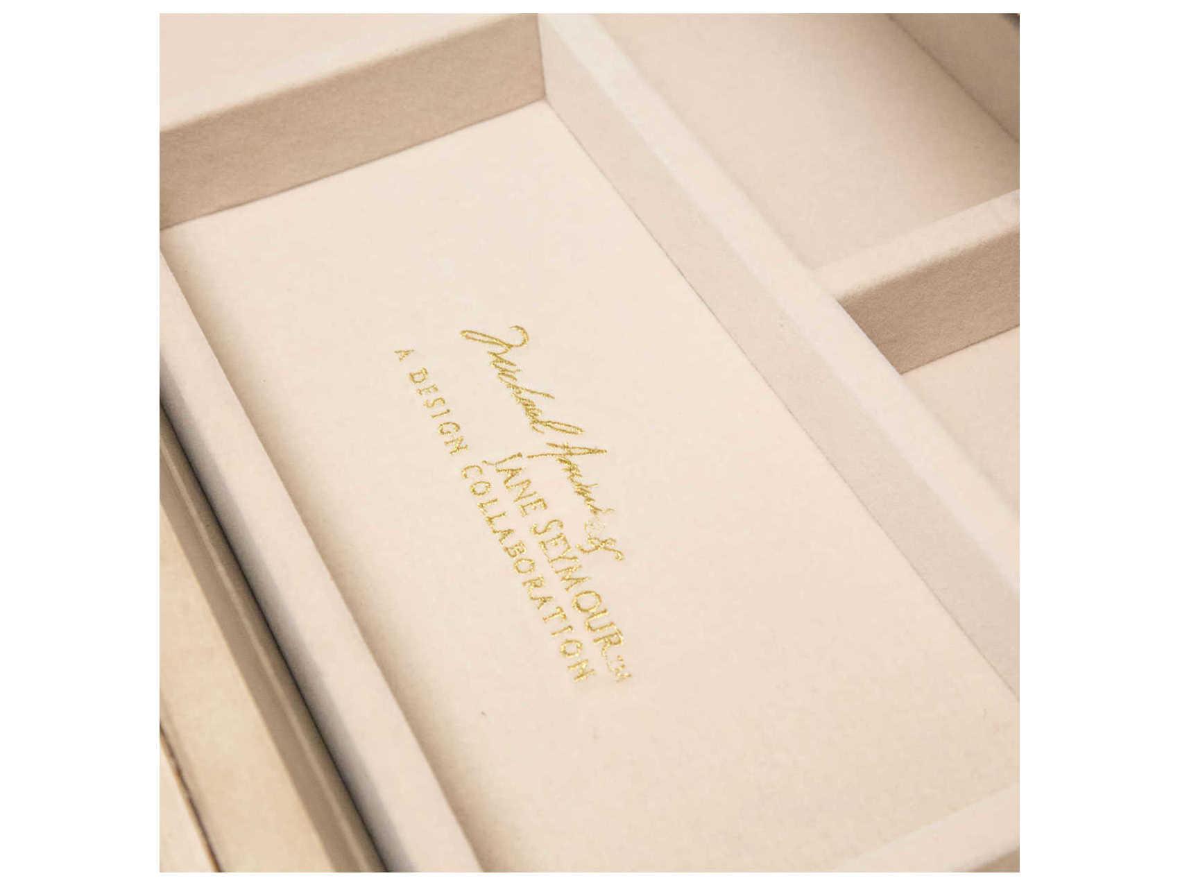 Michael Amini Platine De Royale 12-Drawers Beige Dresser