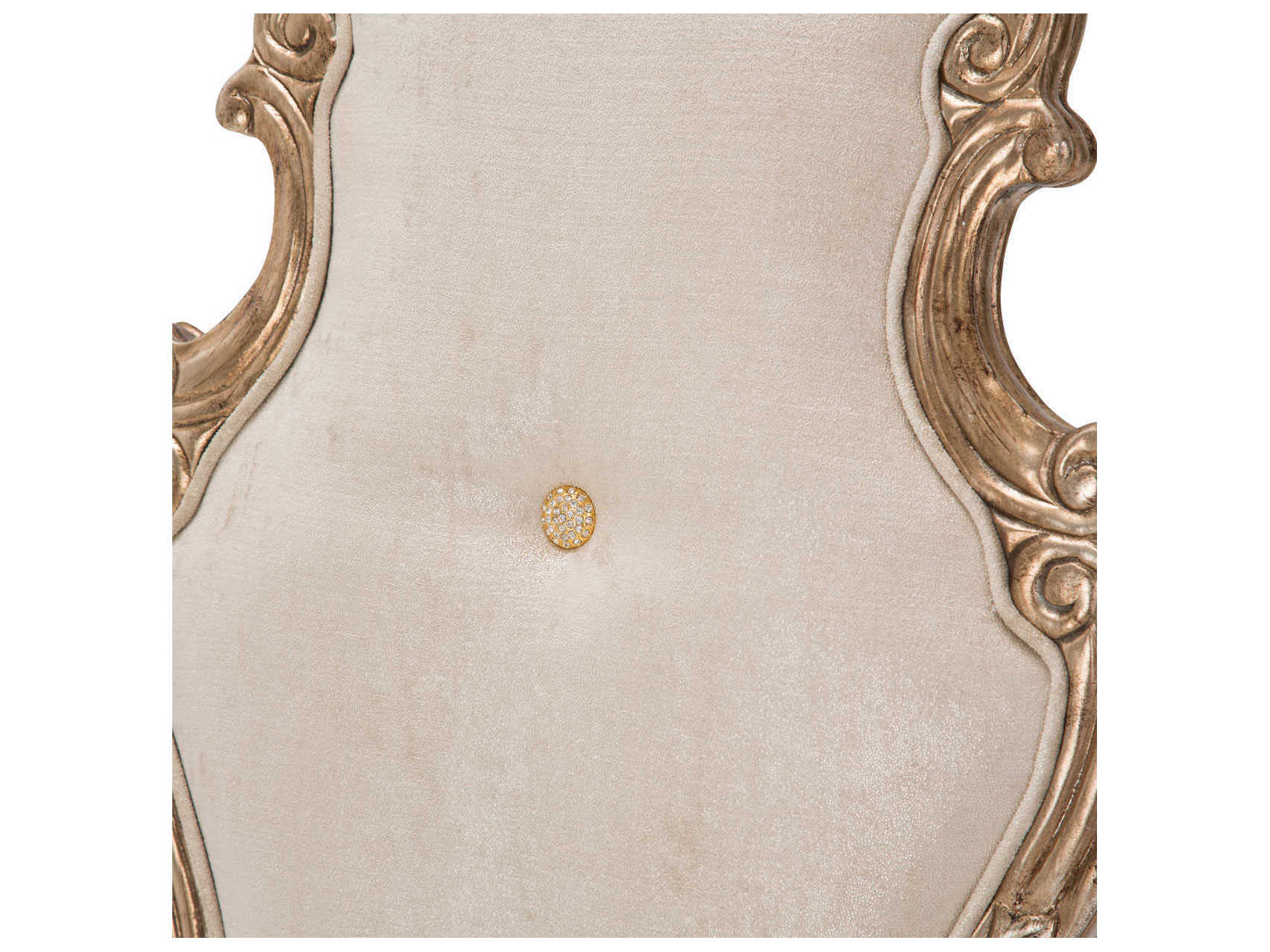 Luxecor Gilded Beige Upholstered Executive Desk Chair