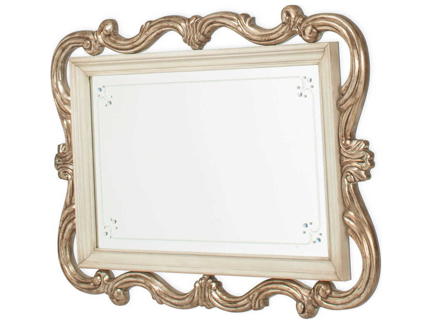 Luxecor Gilded Champagne Wall Mirror