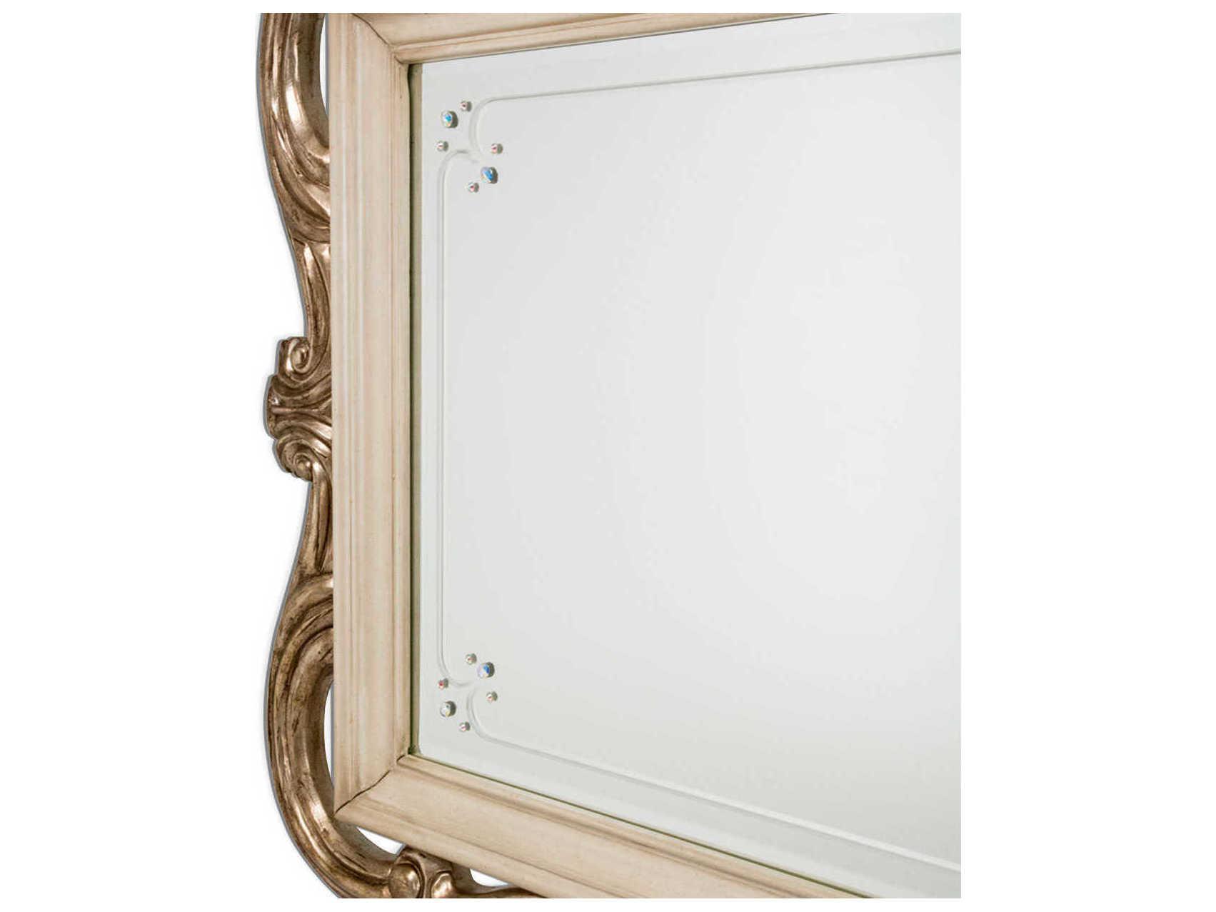 Luxecor Gilded Champagne Wall Mirror