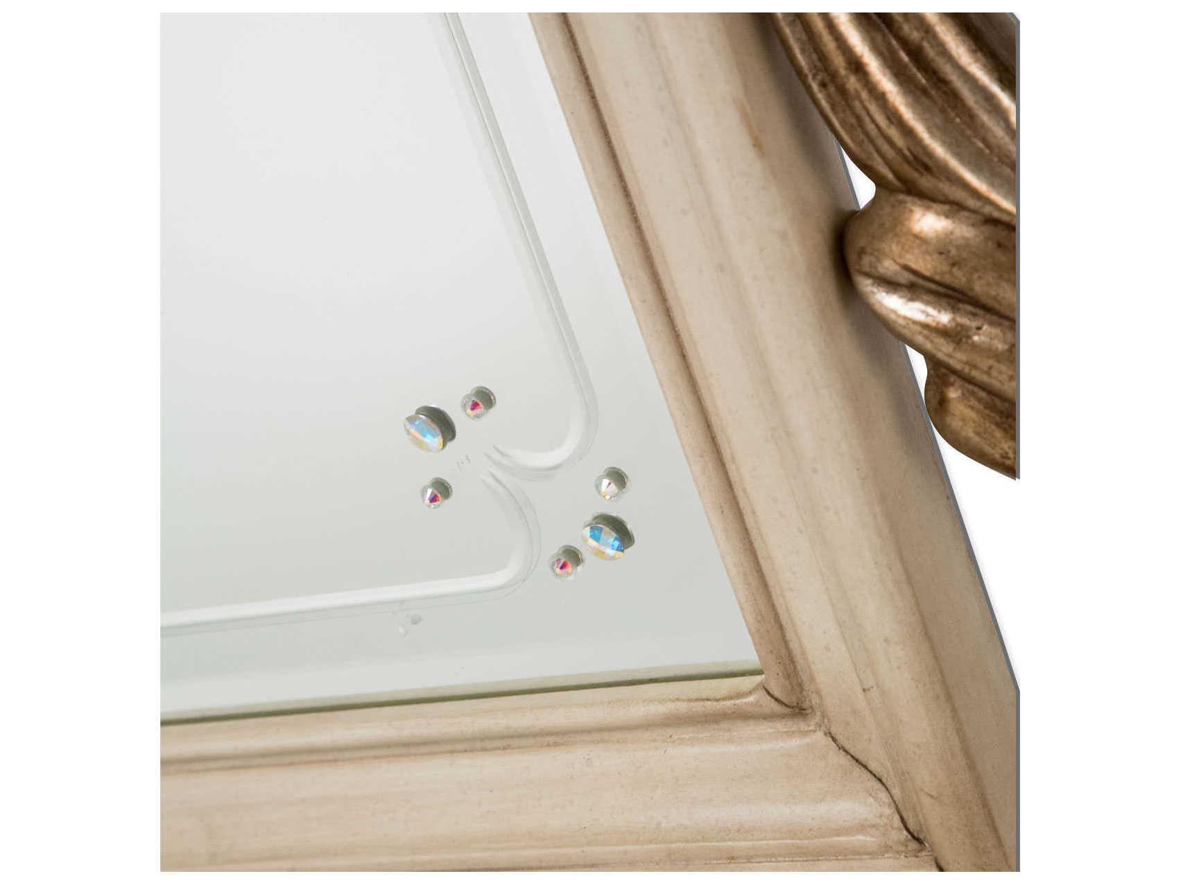 Luxecor Gilded Champagne Wall Mirror