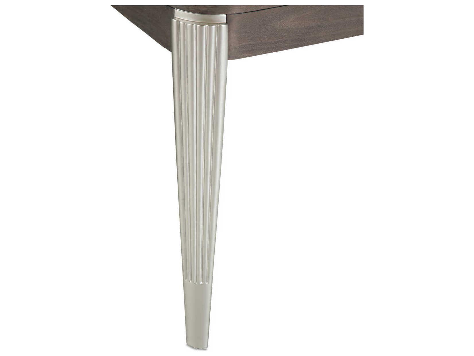 Michael Amini Roxbury Park Rectangular Wood Slate Dining Table