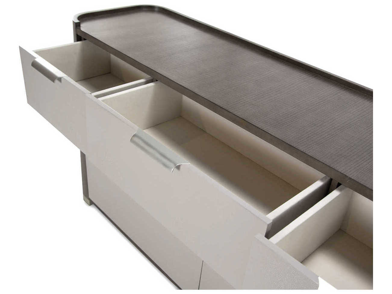 Michael Amini Roxbury Park 7-Drawers Gray Double Dresser