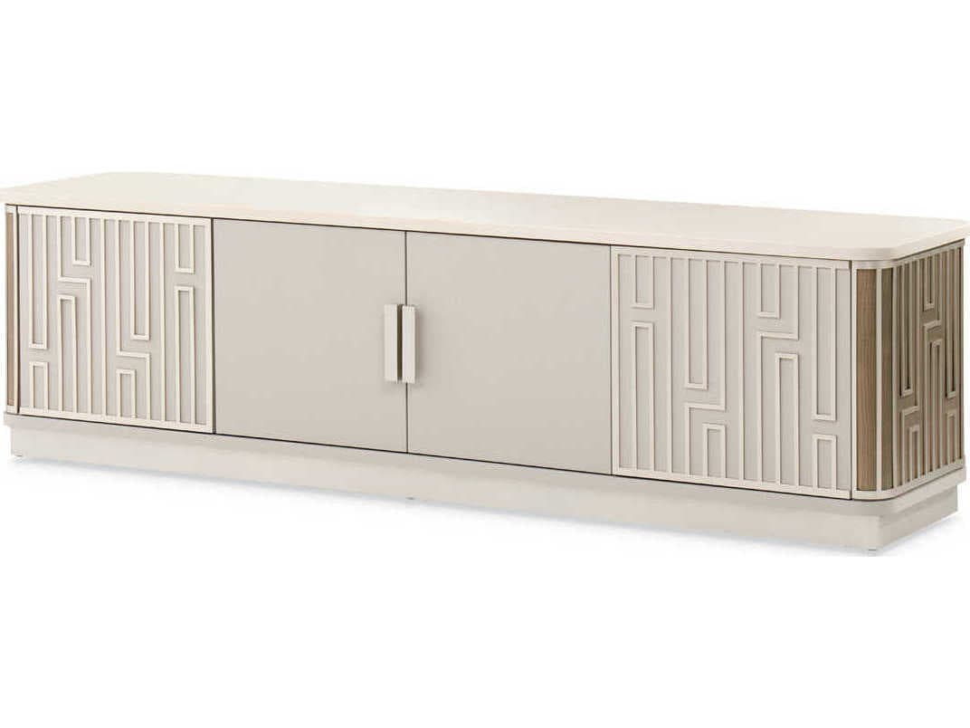 Luxecor Gilded 80" Slate Media Console