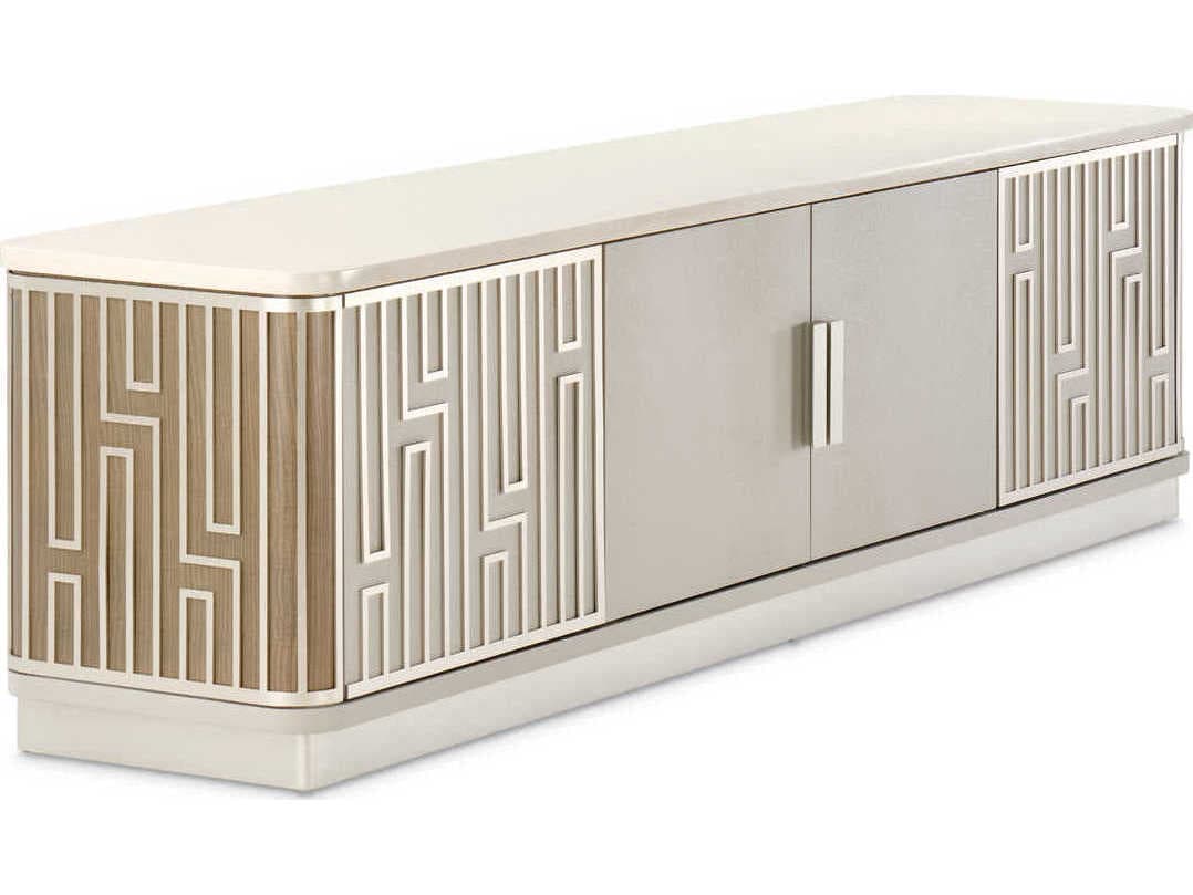 Luxecor Gilded 80" Slate Media Console