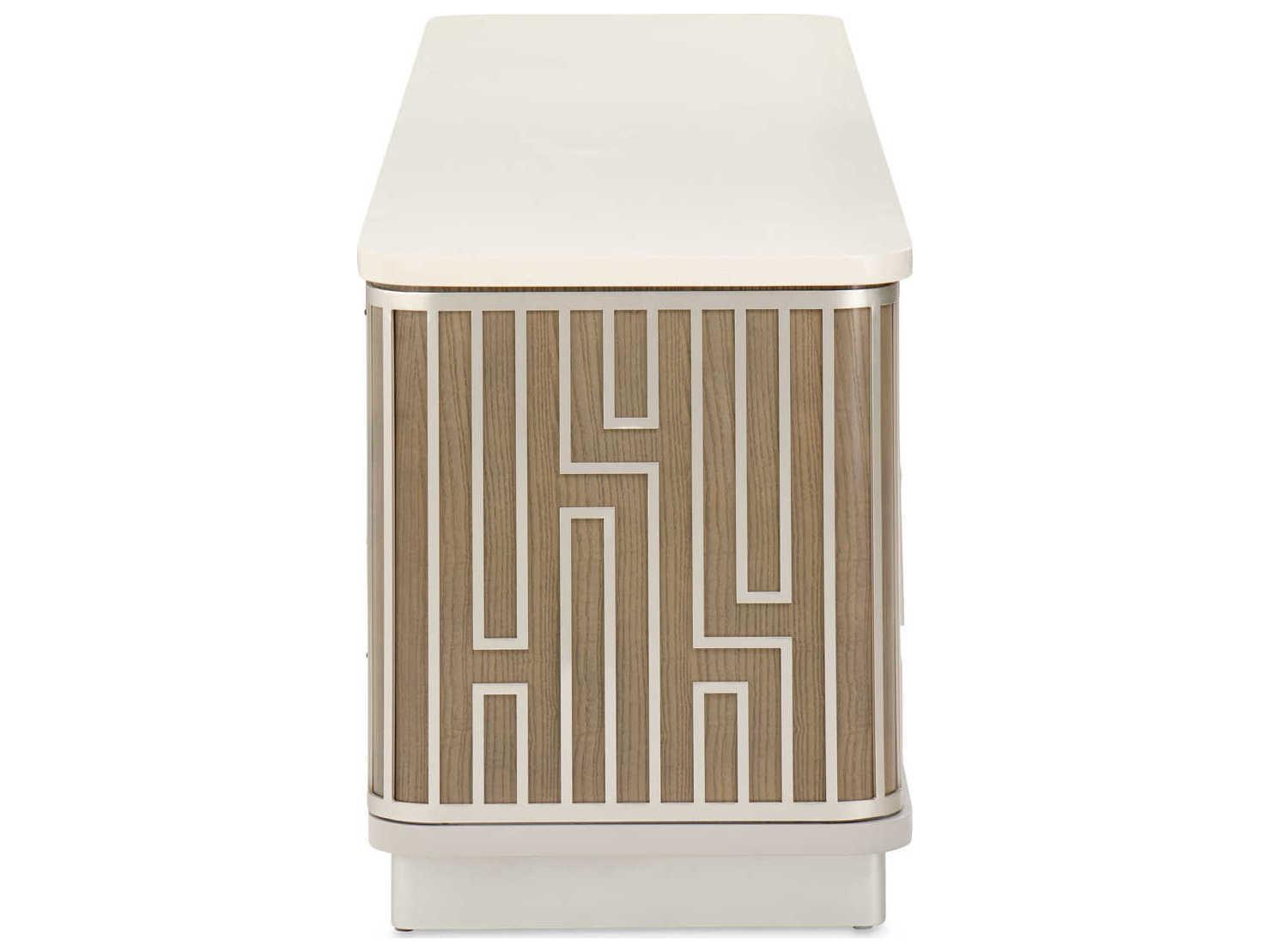 Luxecor Gilded 80" Slate Media Console