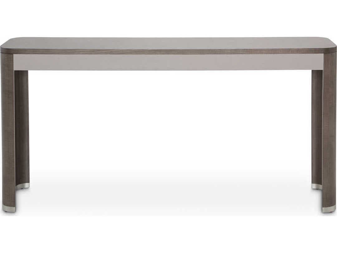 Michael Amini Roxbury Park Rectangular Wood Slate Console Table