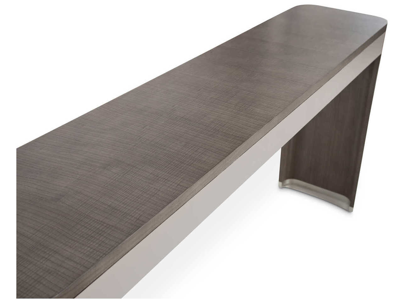 Michael Amini Roxbury Park Rectangular Wood Slate Console Table