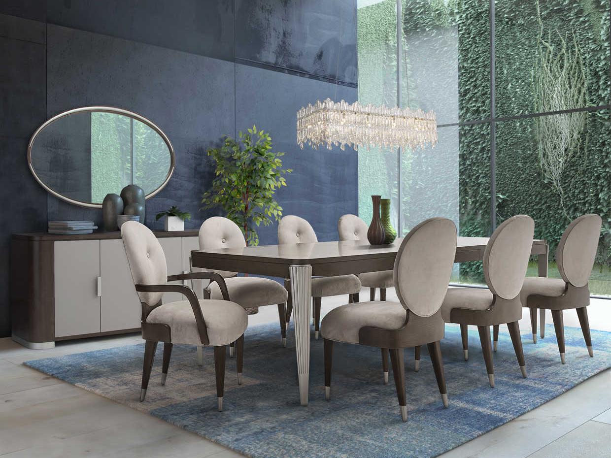 Luxecor Gilded Oval Slate Wall Mirror