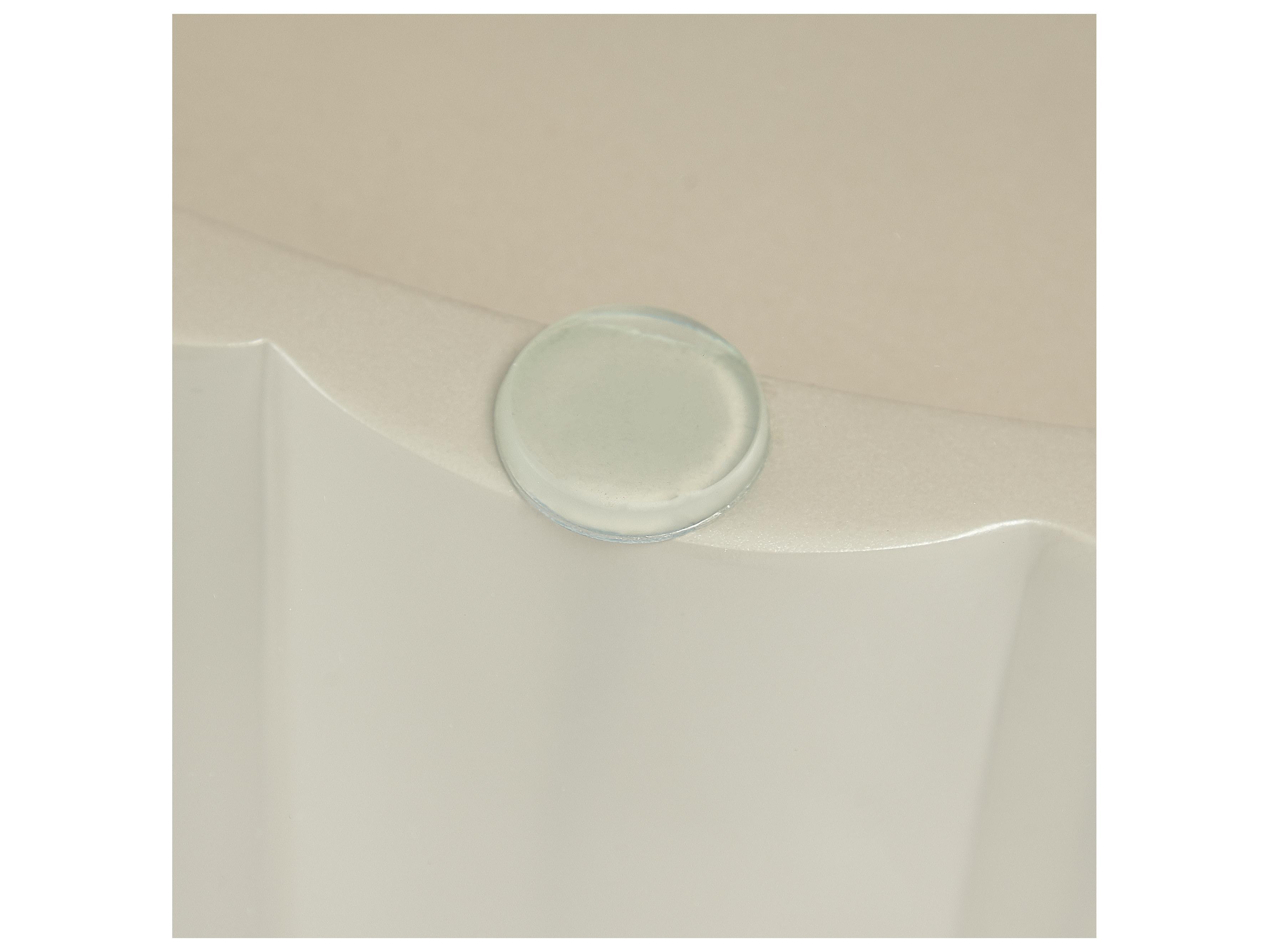 Michael Amini Malibu Crest Round Glass Dining Table