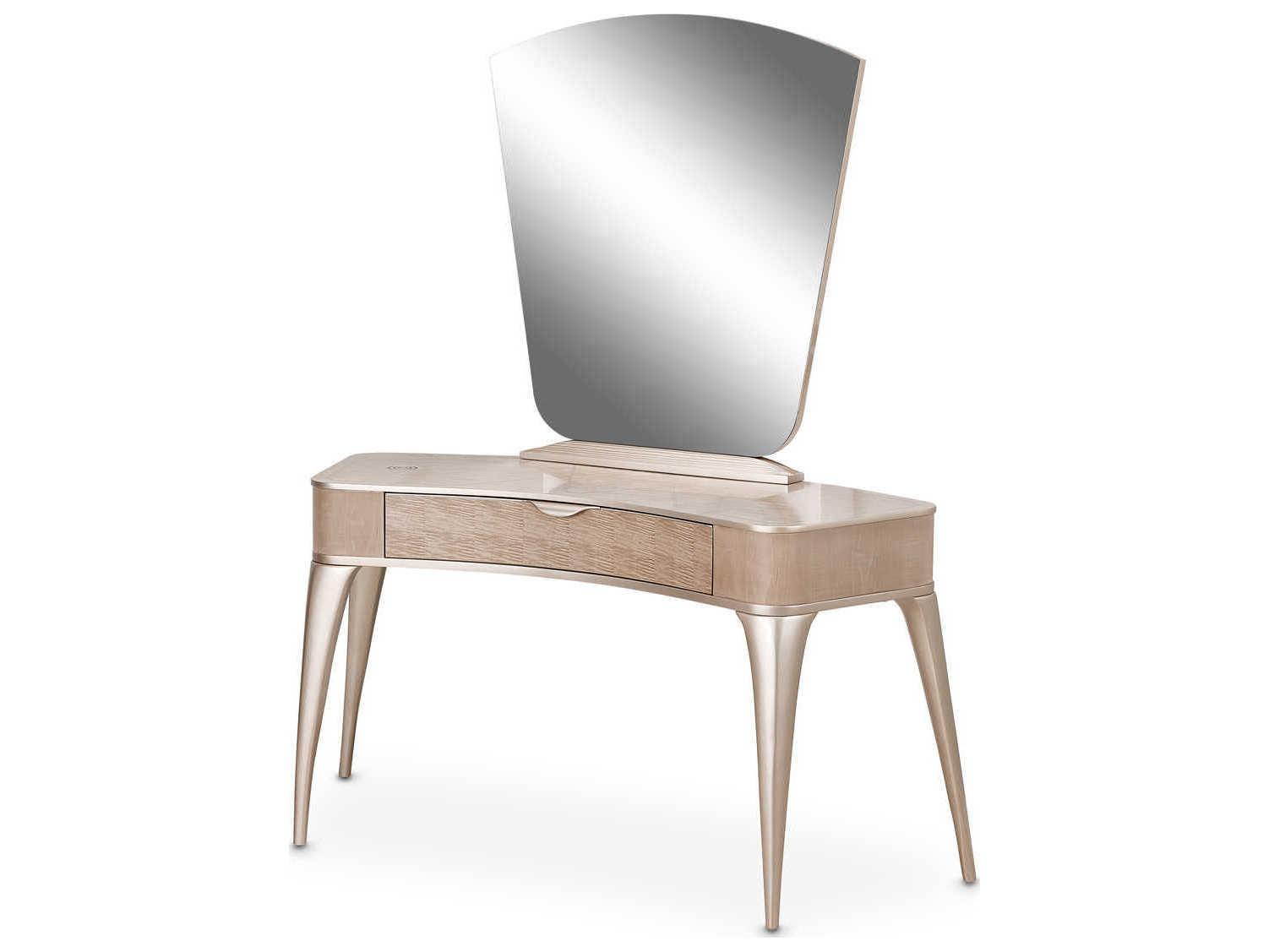 Michael Amini Malibu Crest Chardonnay Dresser Mirror