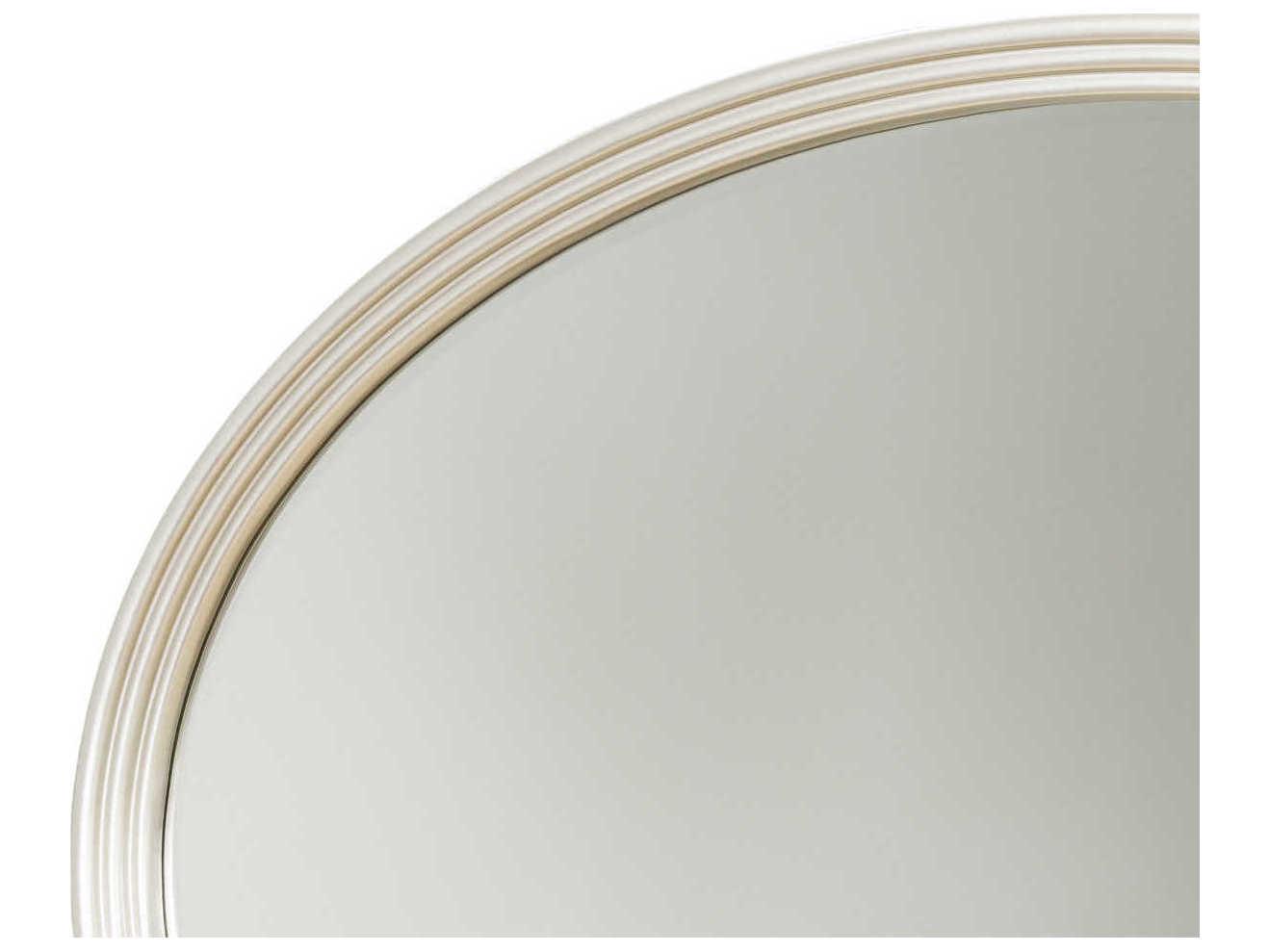 Michael Amini Villa Cherie Hazelnut Oval Dresser Mirror