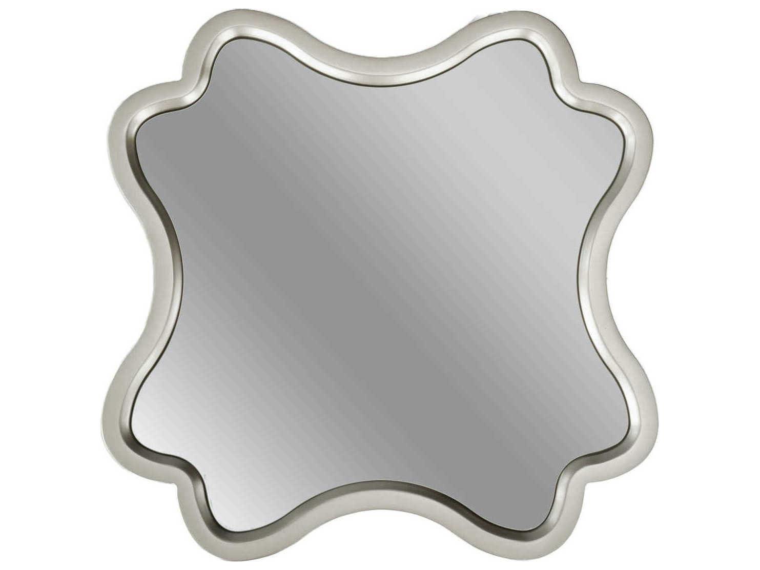 Michael Amini Villa Cherie Hazelnut Round Glass End Table