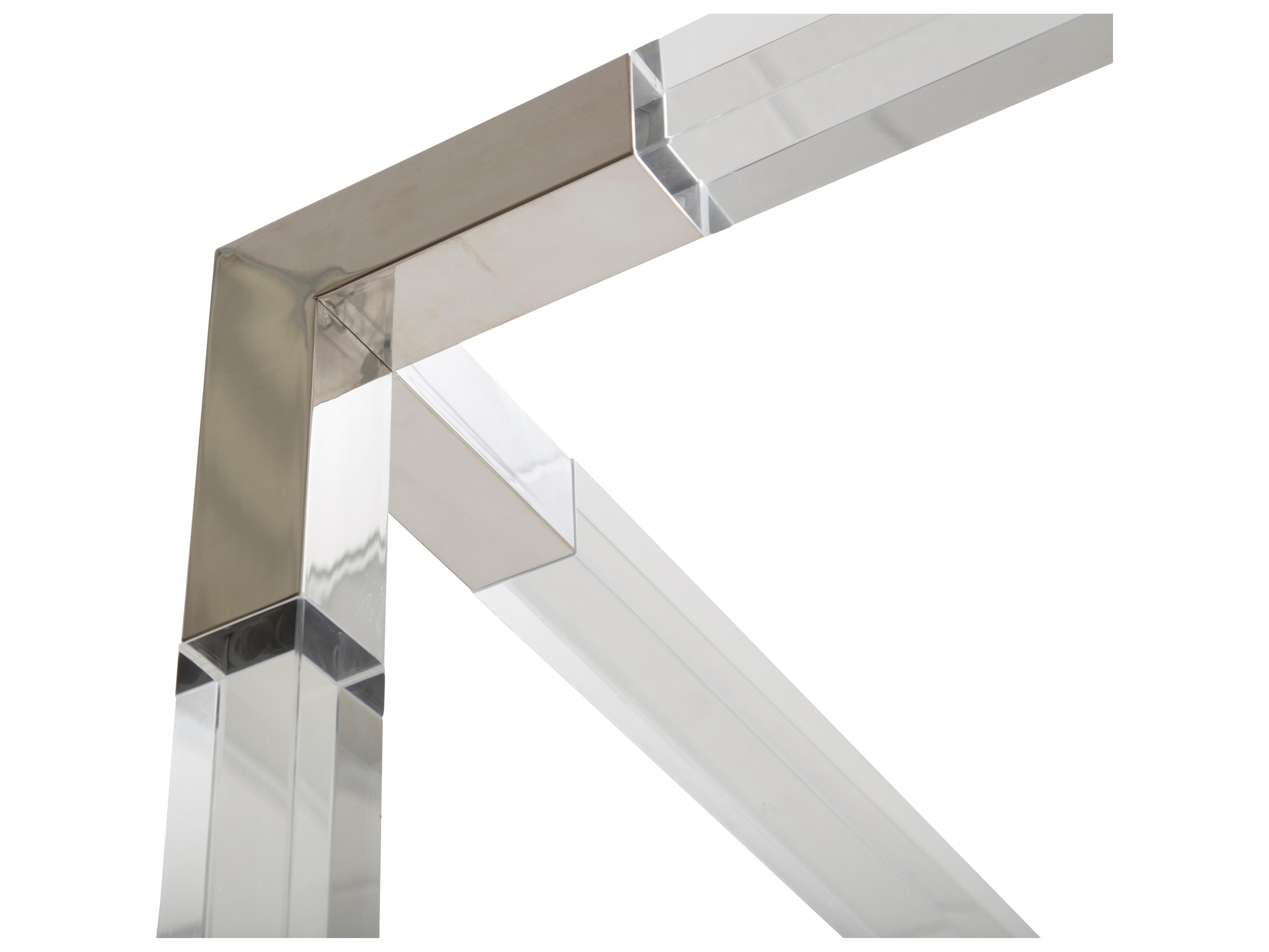 Michael Amini State St. White Solid Wood King Canopy Bed