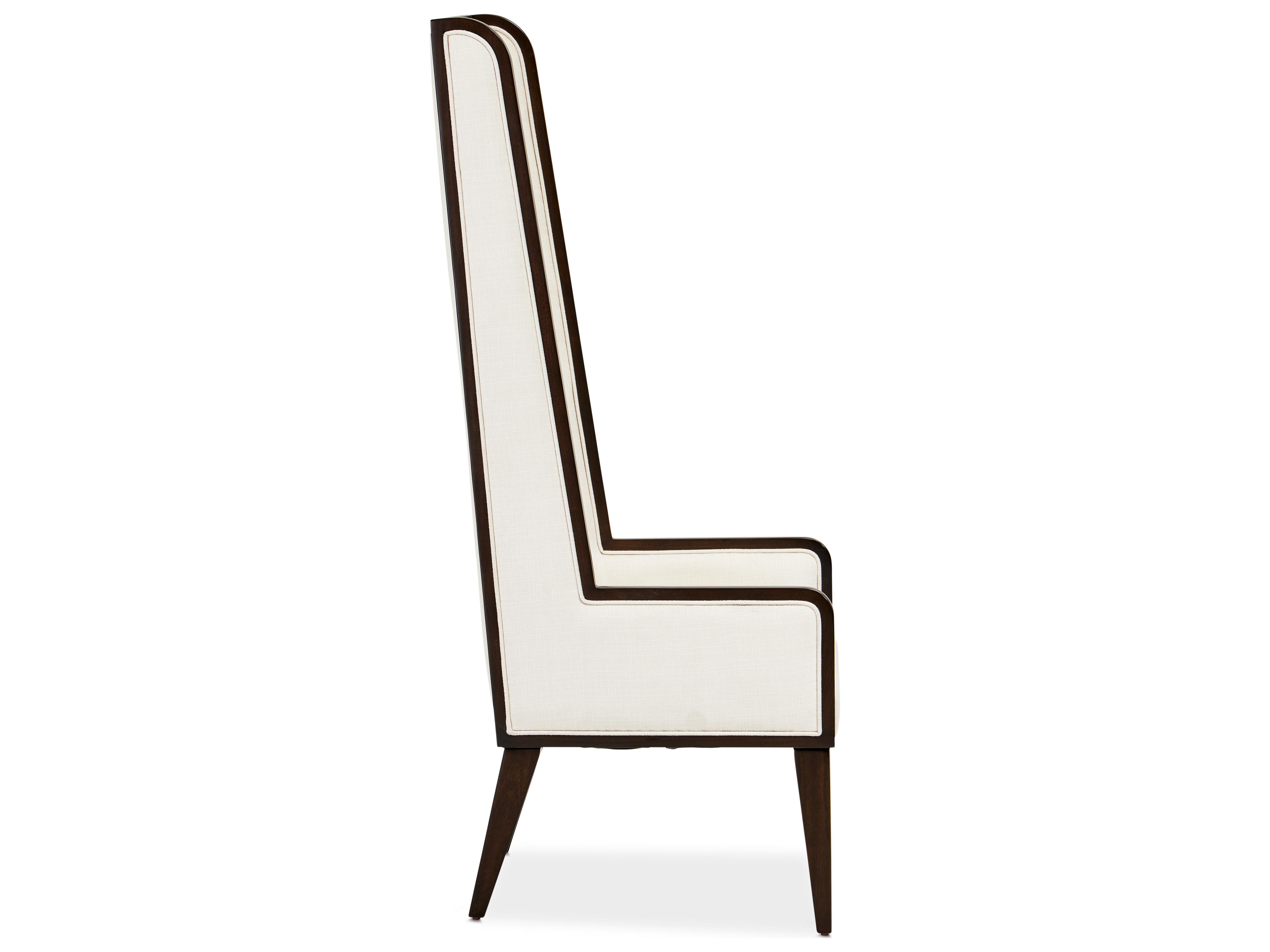 Michael Amini Belmont Place Beige Upholstered Executive Desk Chair