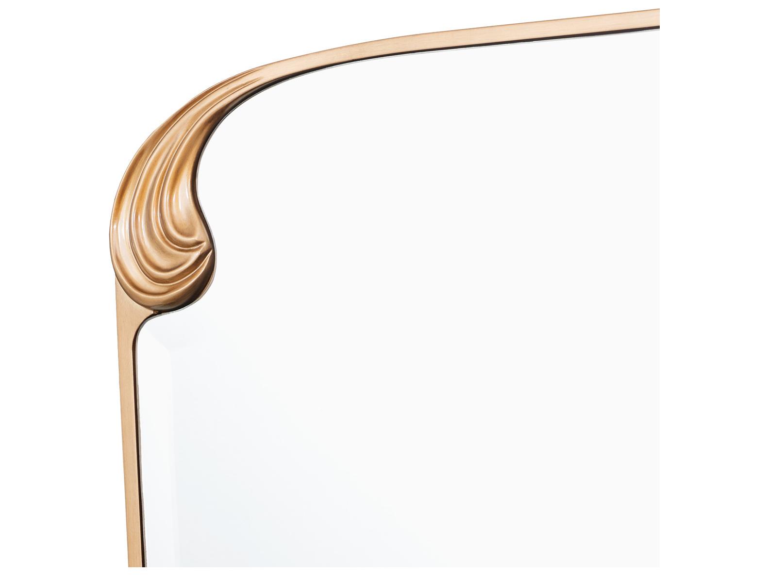 Michael Amini Camellia Field Warm Pecan Dresser Mirror