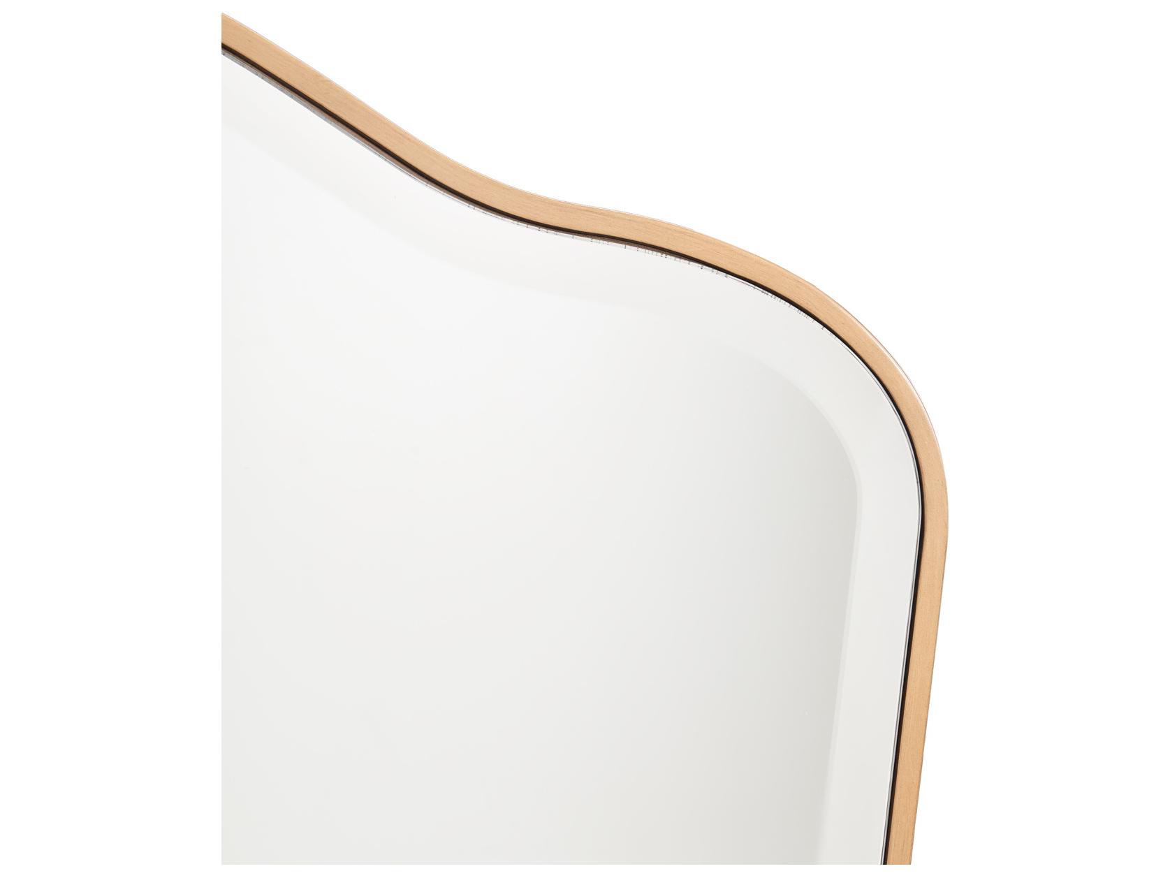 Michael Amini Camellia Field Antique Gold Dresser Mirror