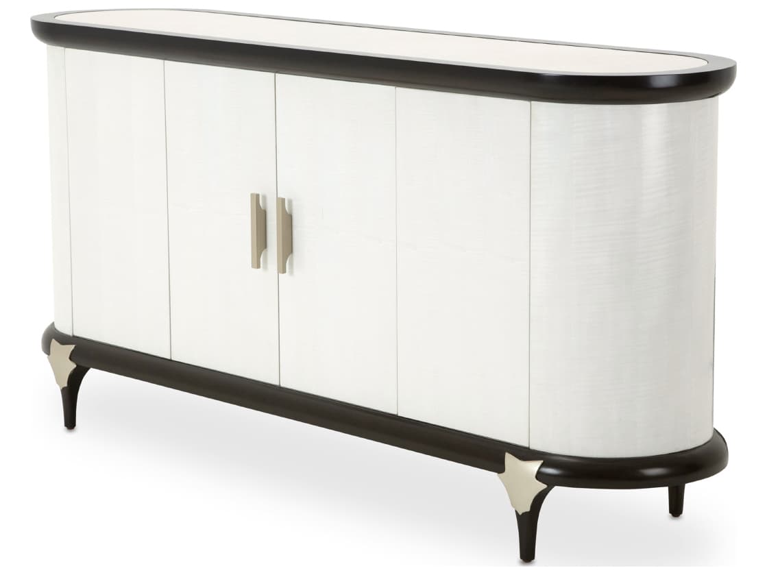 Michael Amini Paris Chic 72" Beech Wood Sideboard
