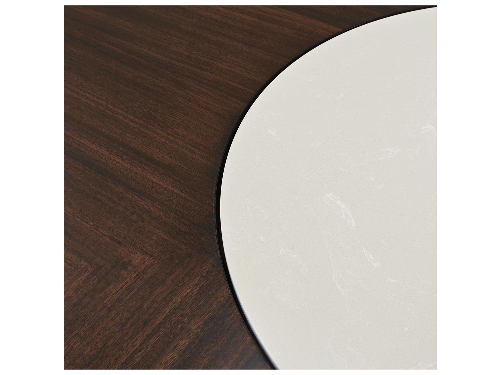 Michael Amini Paris Chic Round Wood Dining Table