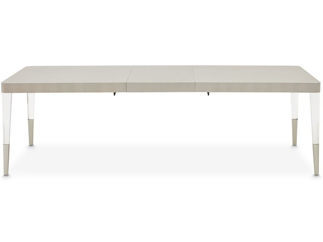 Michael Amini Penthouse Rectangular Wood Dining Table