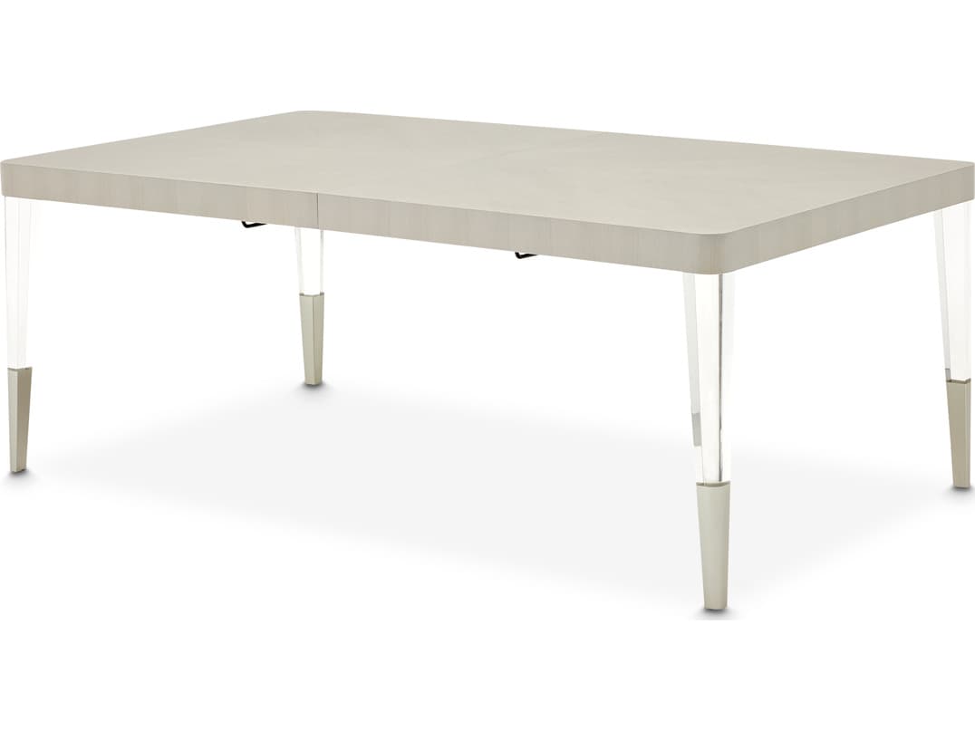 Michael Amini Penthouse Rectangular Wood Dining Table