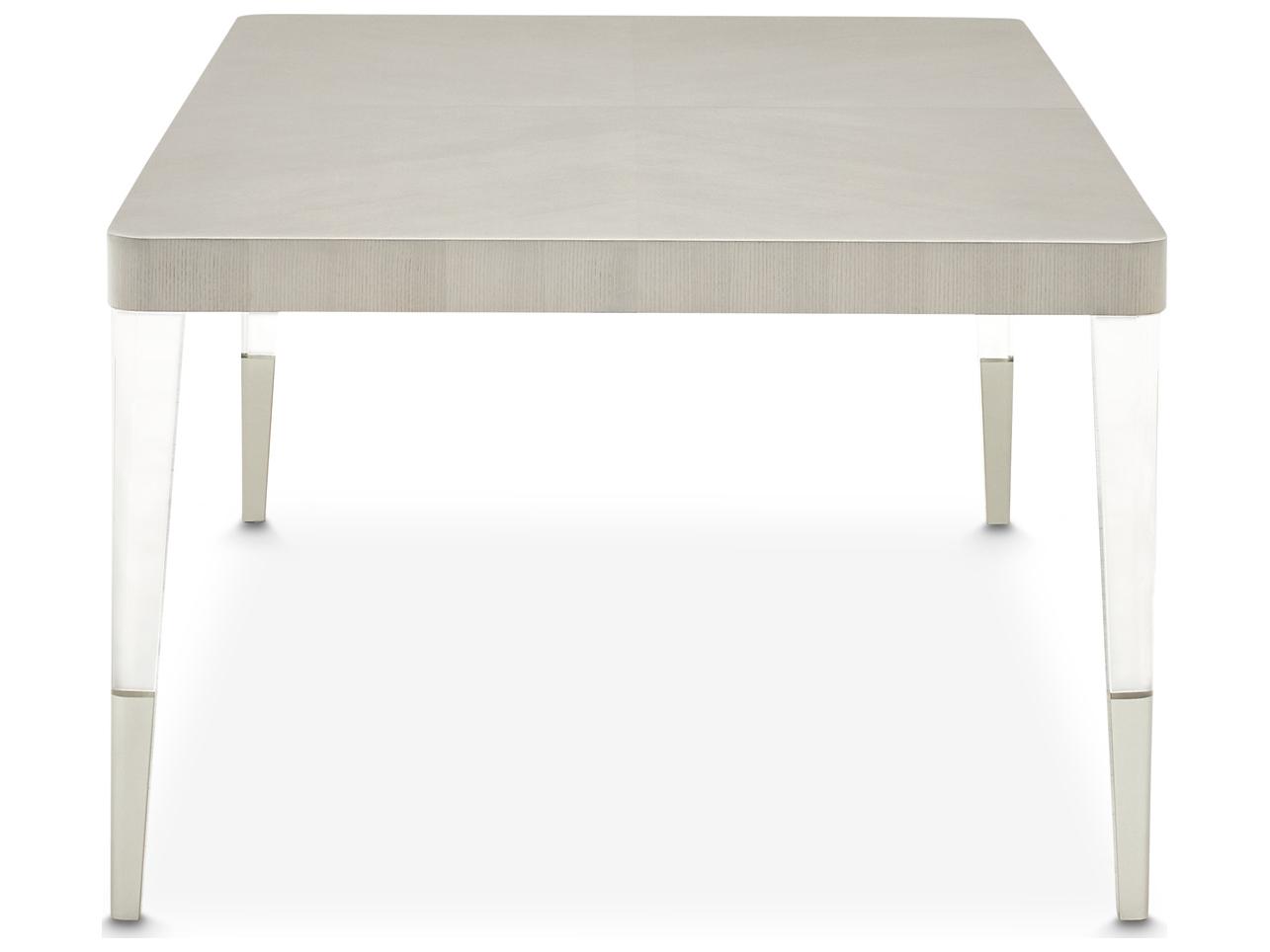 Michael Amini Penthouse Rectangular Wood Dining Table