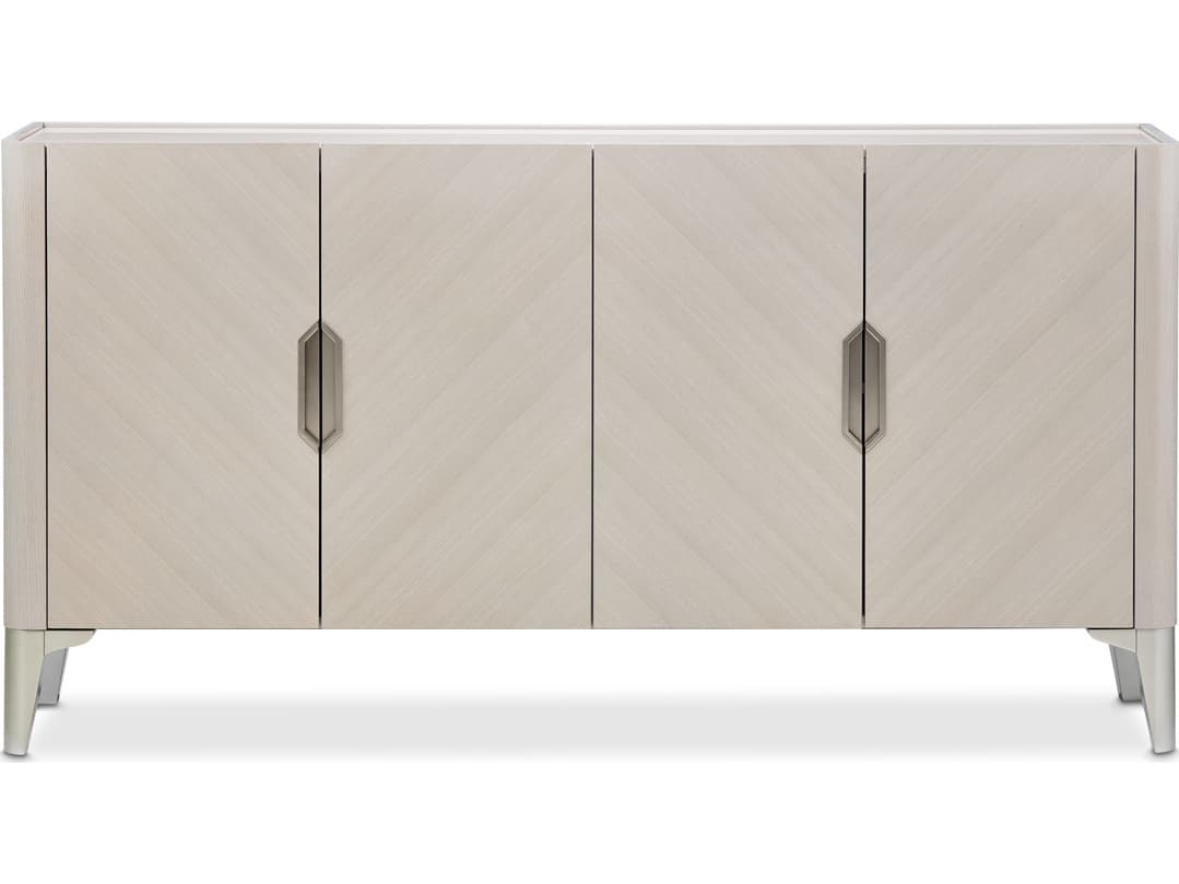 Michael Amini Penthouse 75" Poplar Wood Sideboard