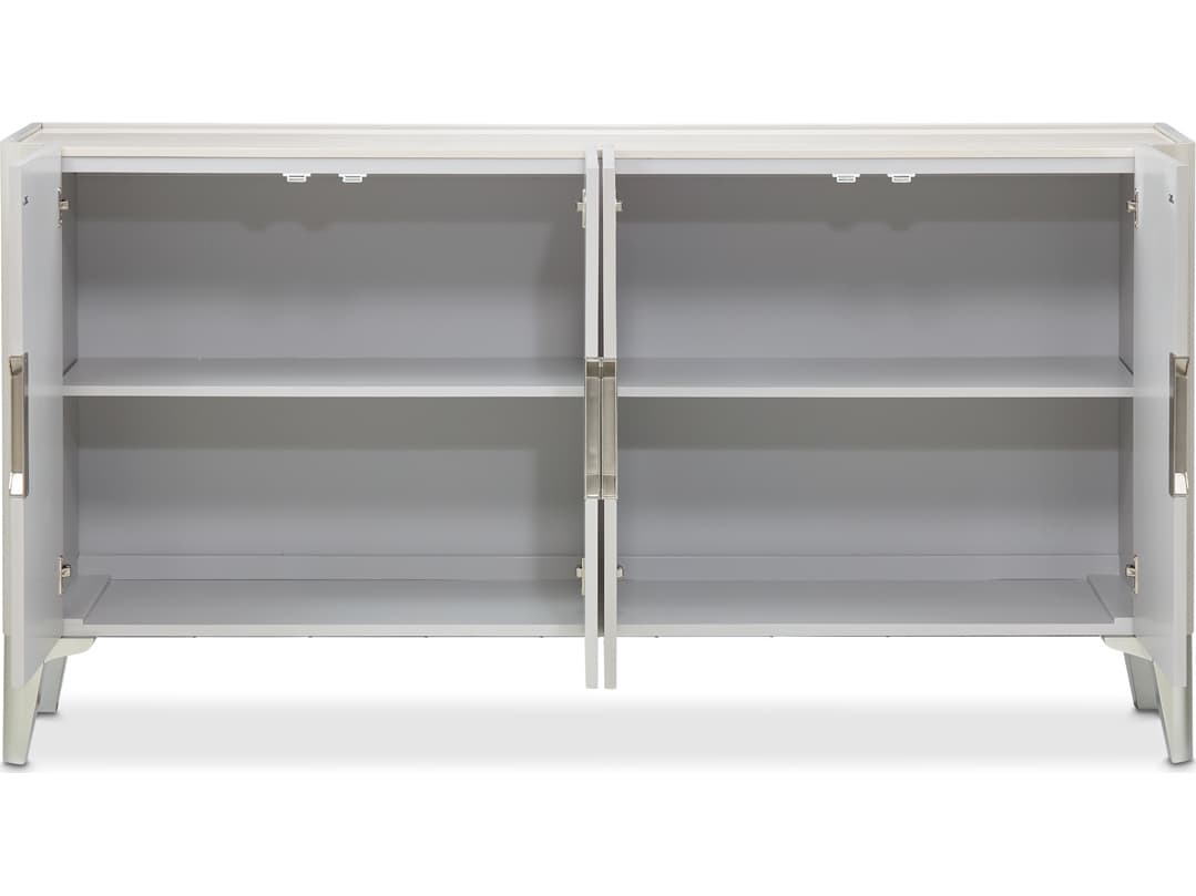 Michael Amini Penthouse 75" Poplar Wood Sideboard