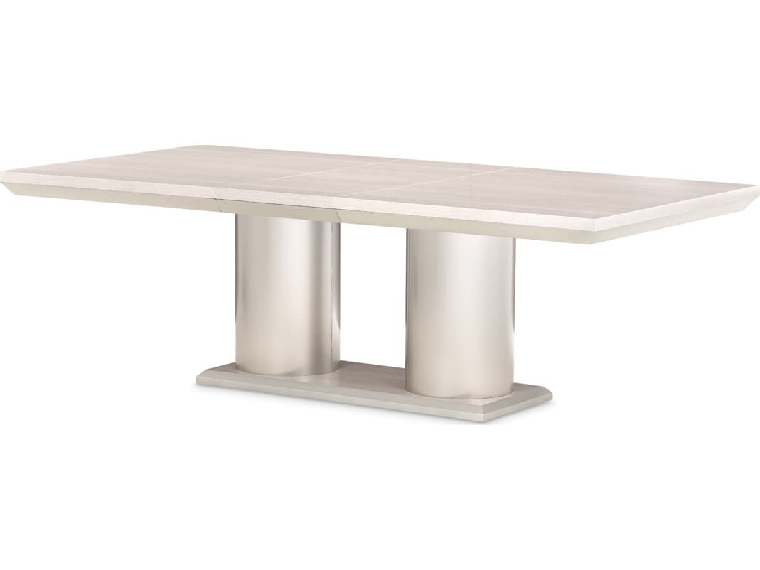 Michael Amini Marin Rectangular Wood Dining Table