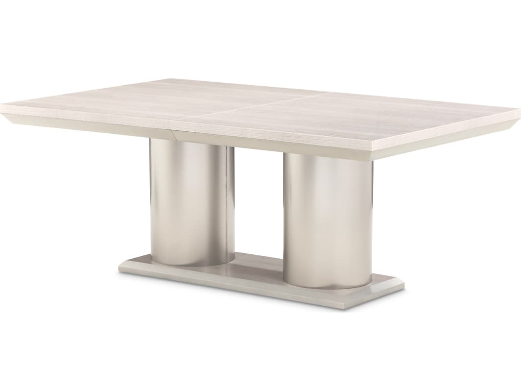 Michael Amini Marin Rectangular Wood Dining Table