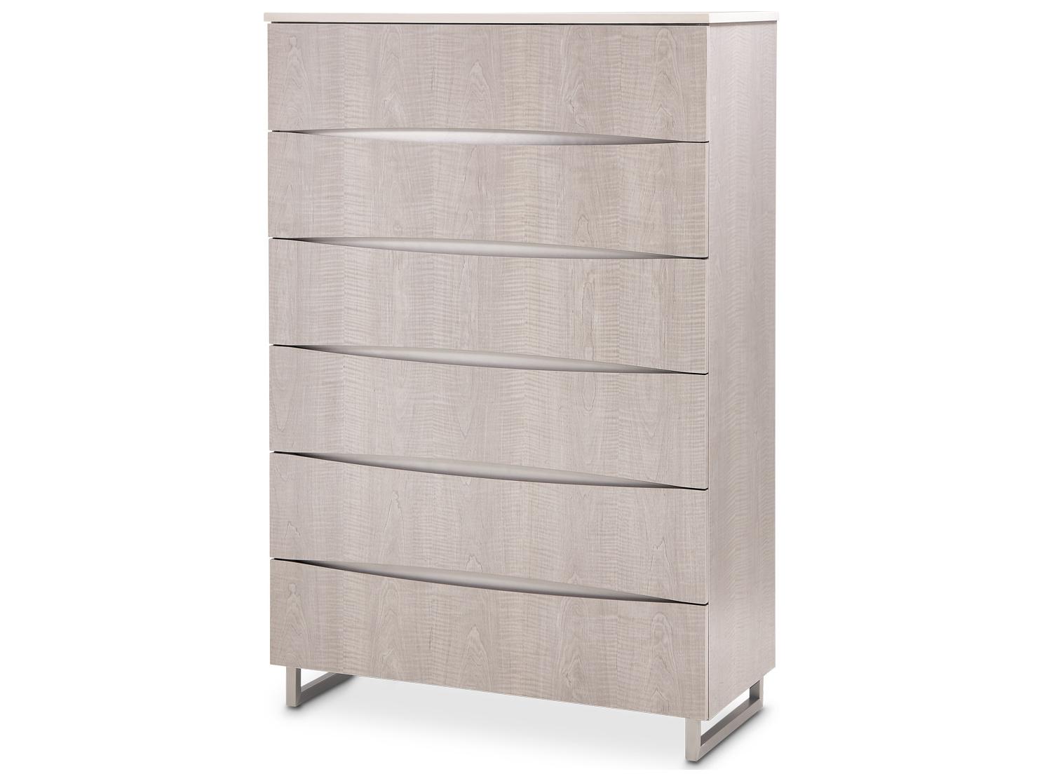 Michael Amini Marin Greige Chest