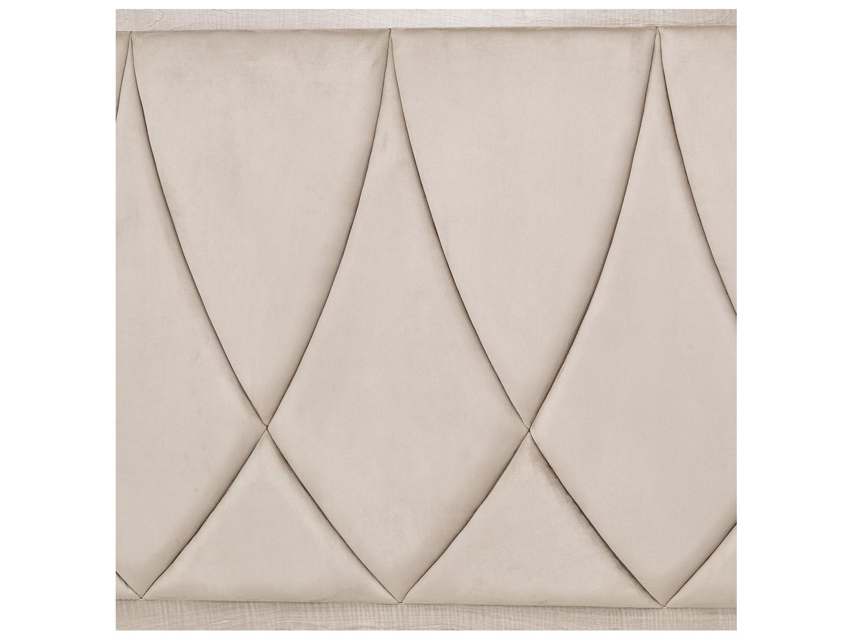 Michael Amini Marin Gray Wood Queen Panel Bed