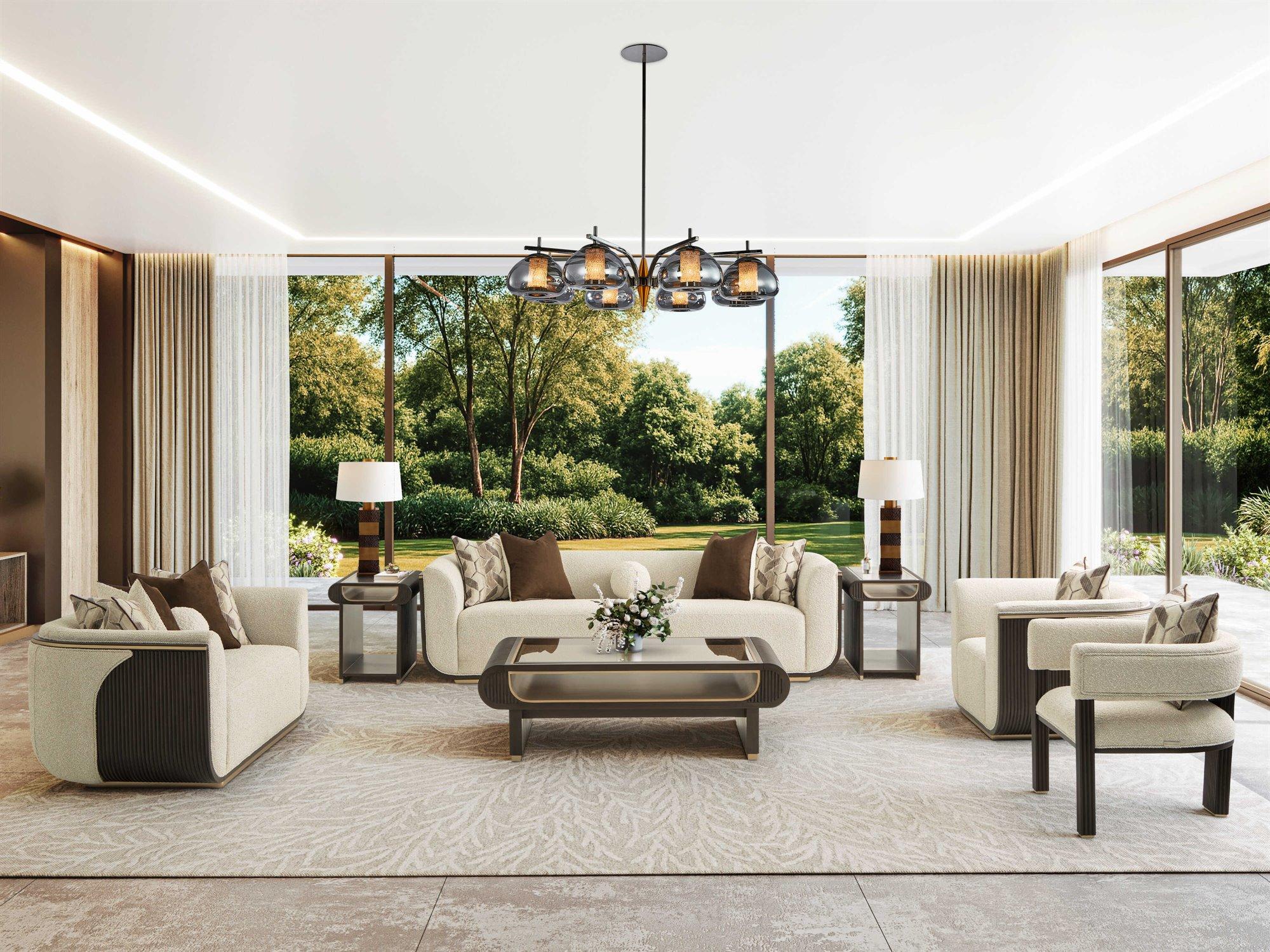 Michael Amini West Kensington Sofa Set