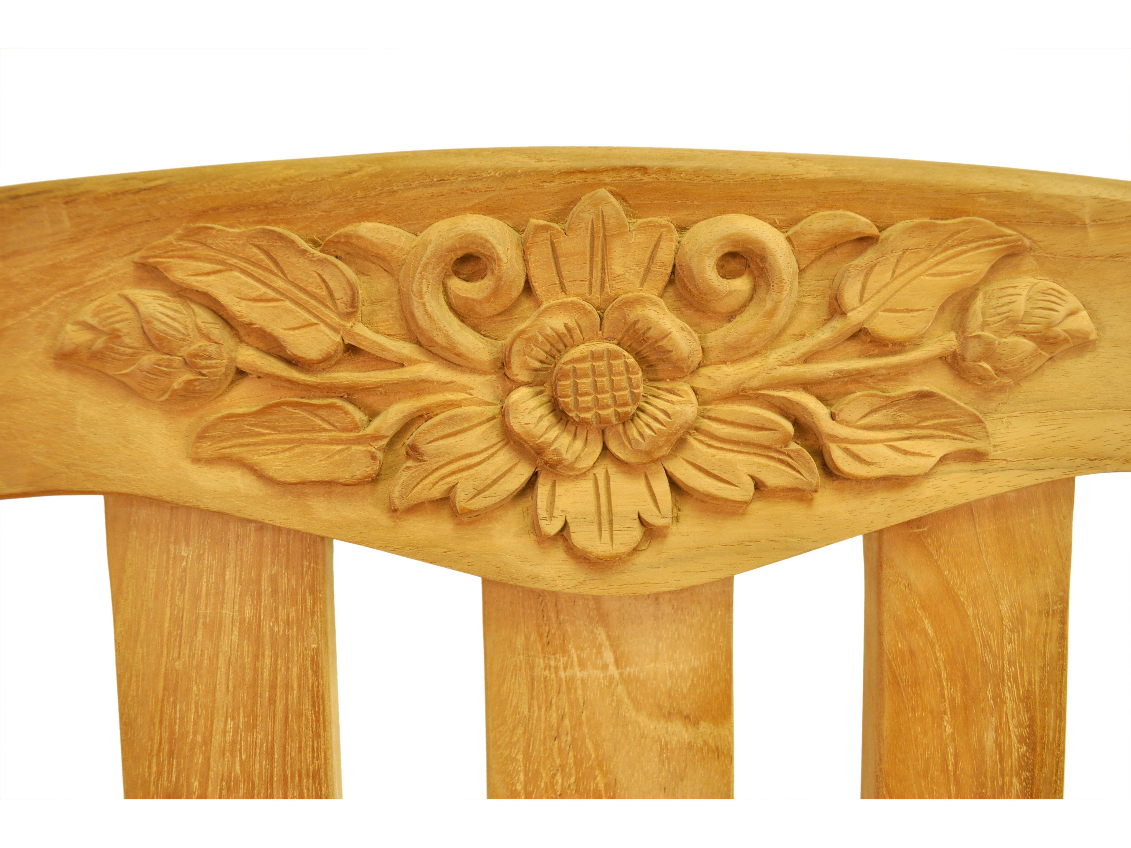 Anderson Teak Round Rose Outdoor Patio Bench