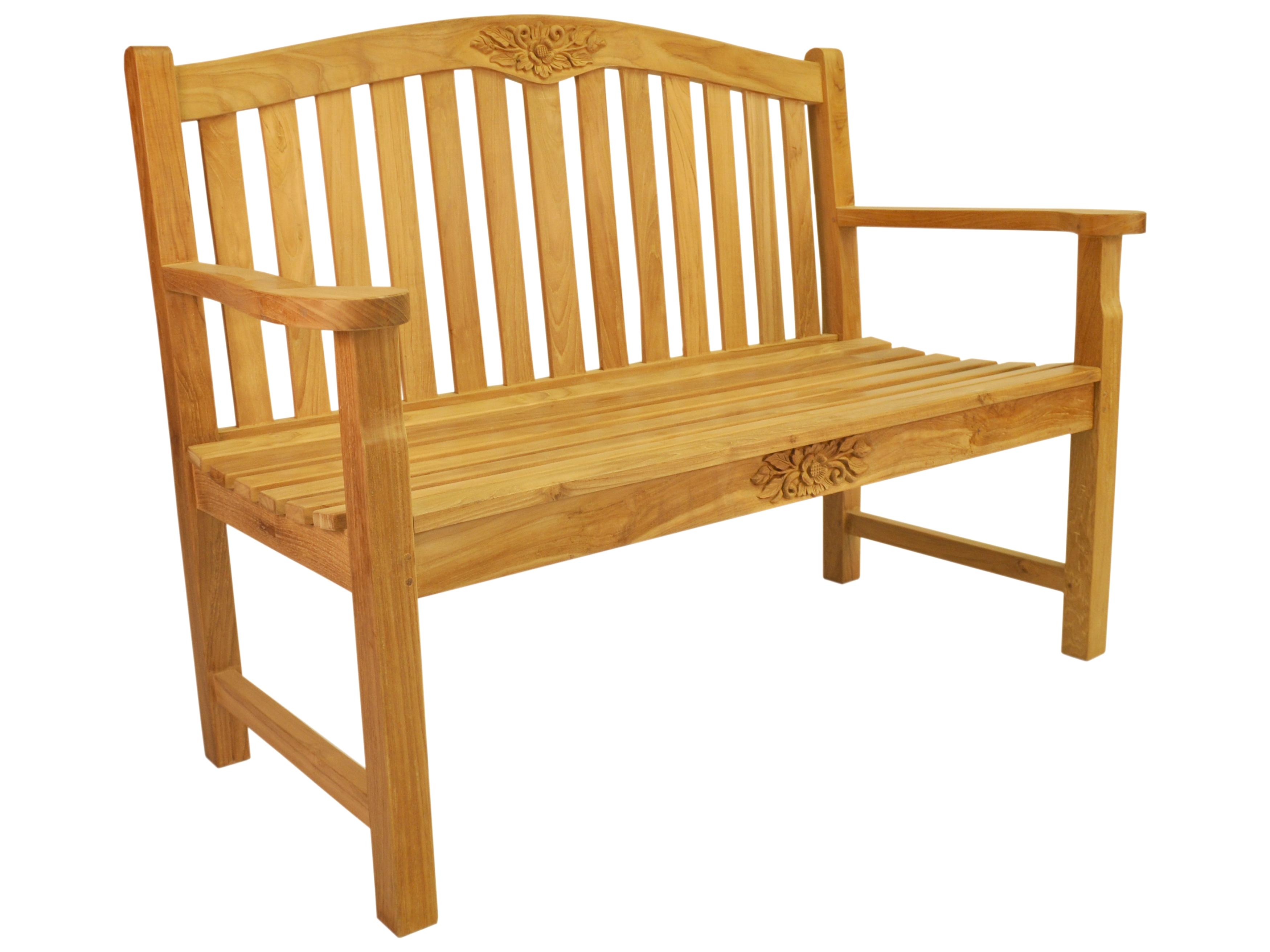 Anderson Teak Round Rose Outdoor Patio Bench