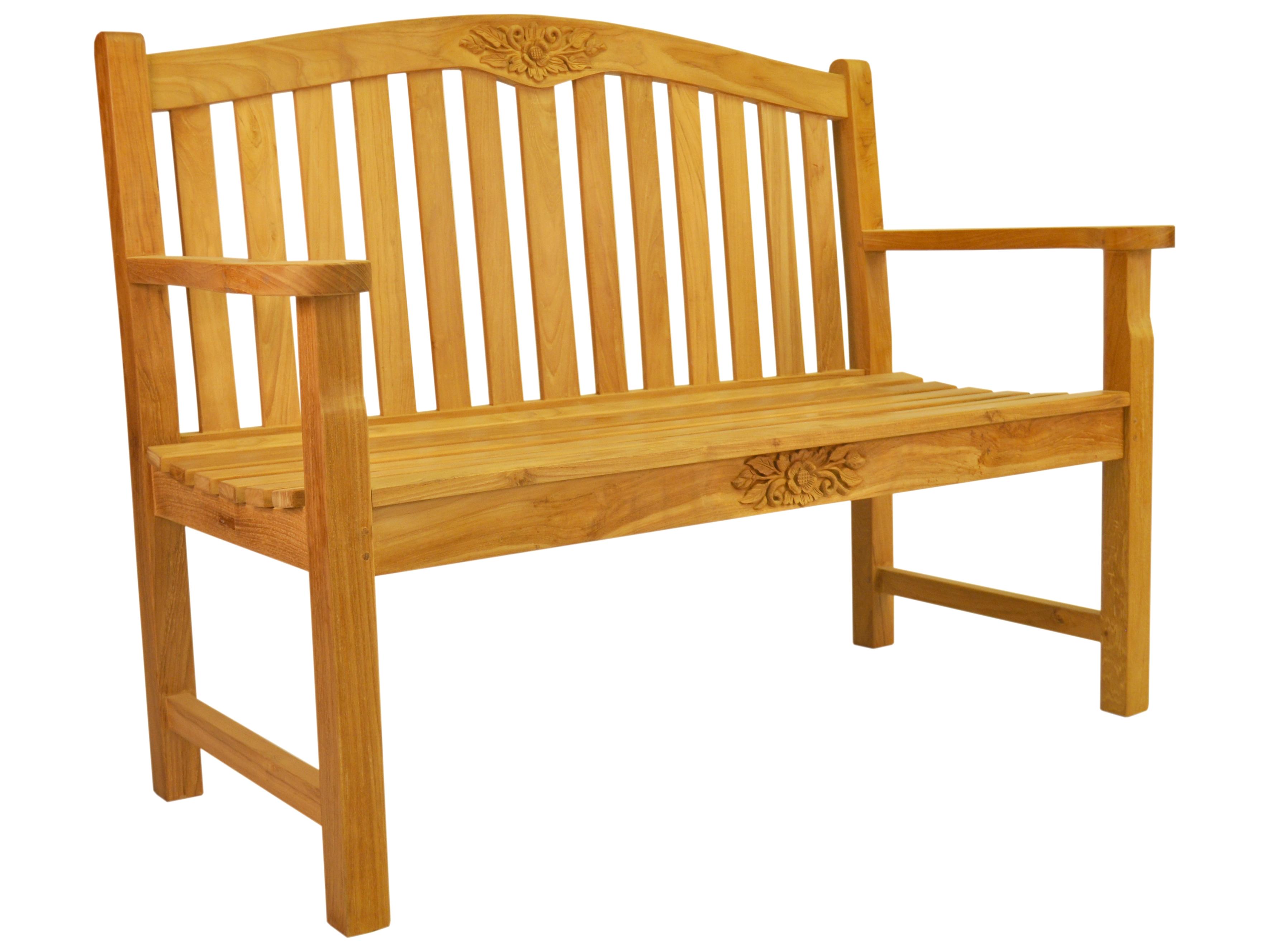 Anderson Teak Round Rose Outdoor Patio Bench