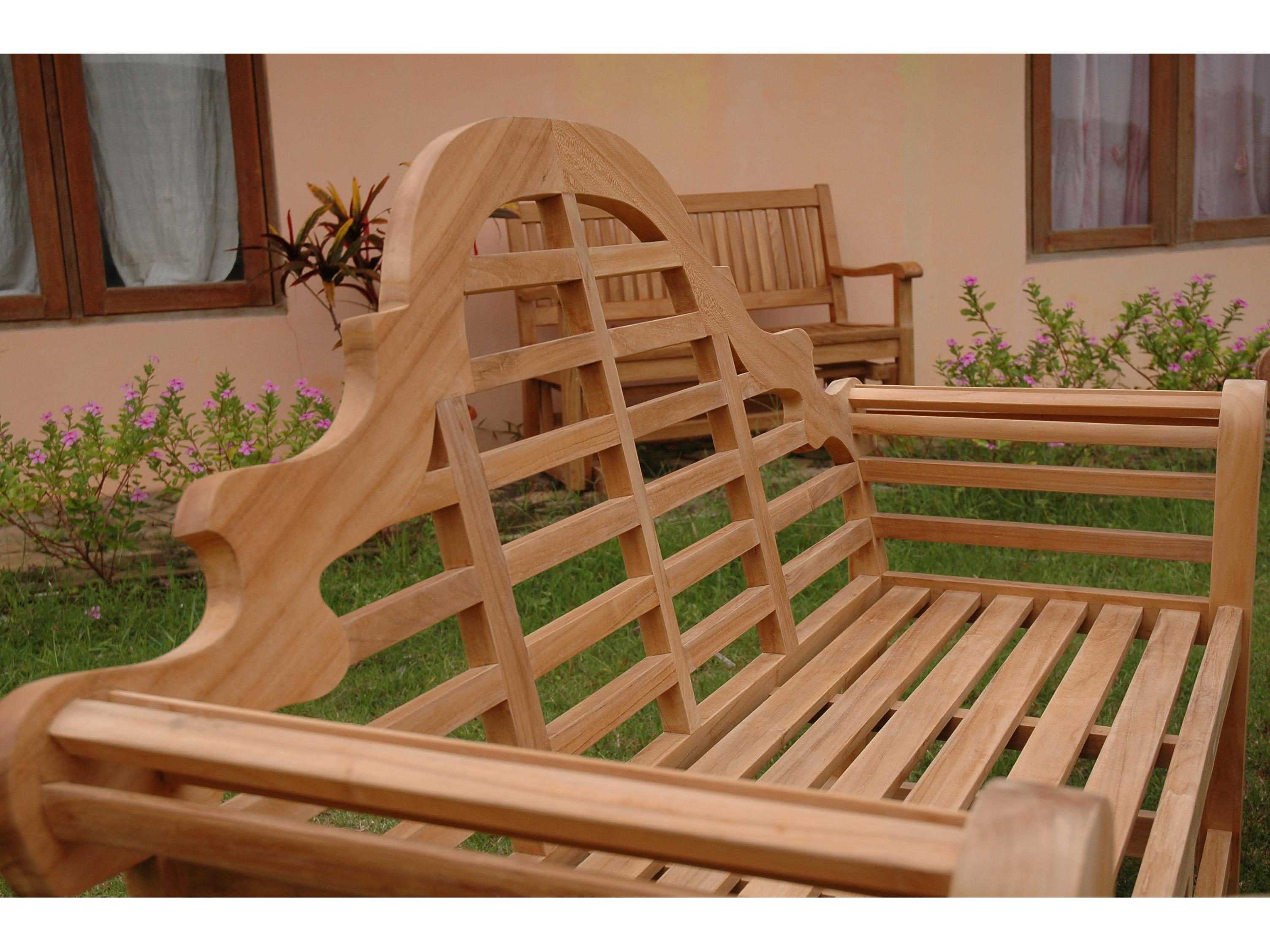 Anderson Teak Marlborough 3-Seater Outdoor Bench