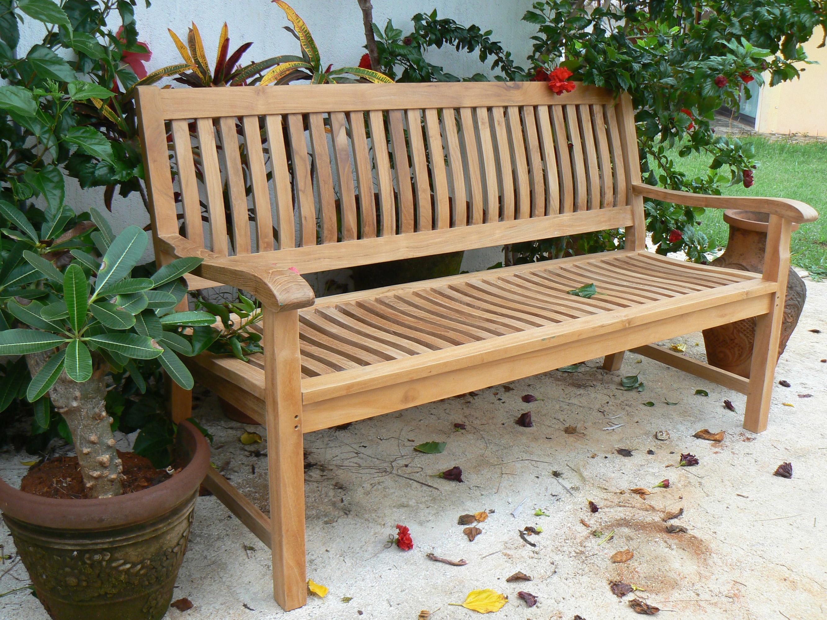Anderson Teak Del-Amo 3-Seater Patio Bench