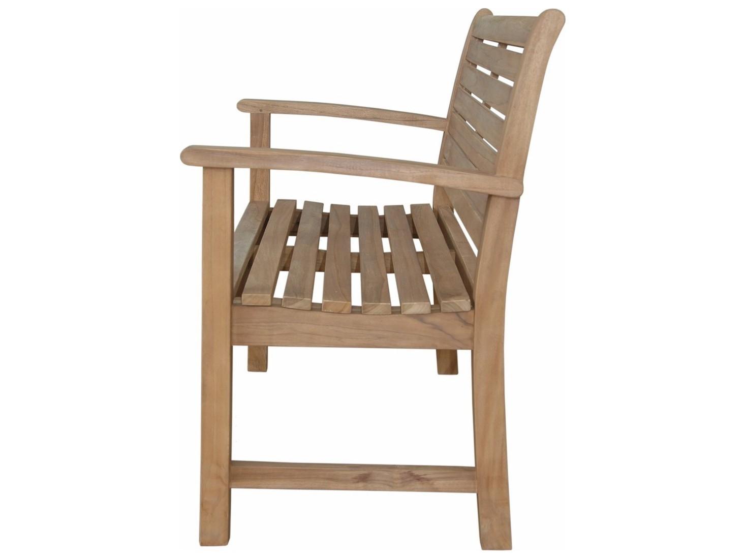 Anderson Teak Victoria 2-Seater Outdoor Patio Bench
