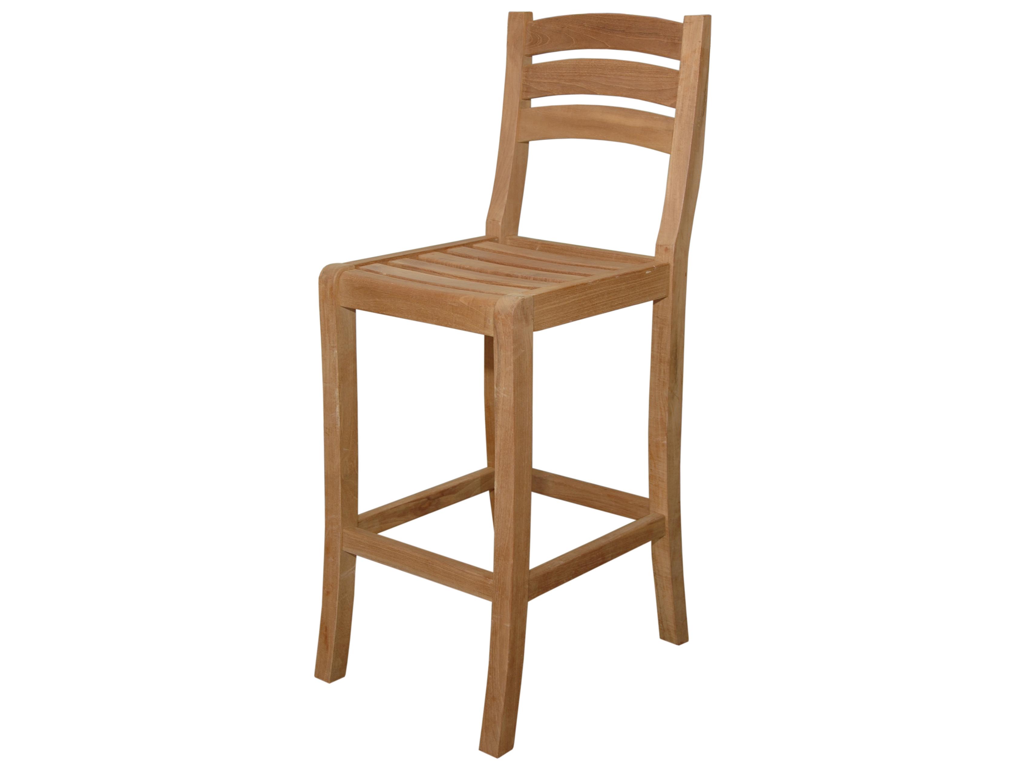 Anderson Teak Mandalay Outdoor Patio Bar Chair