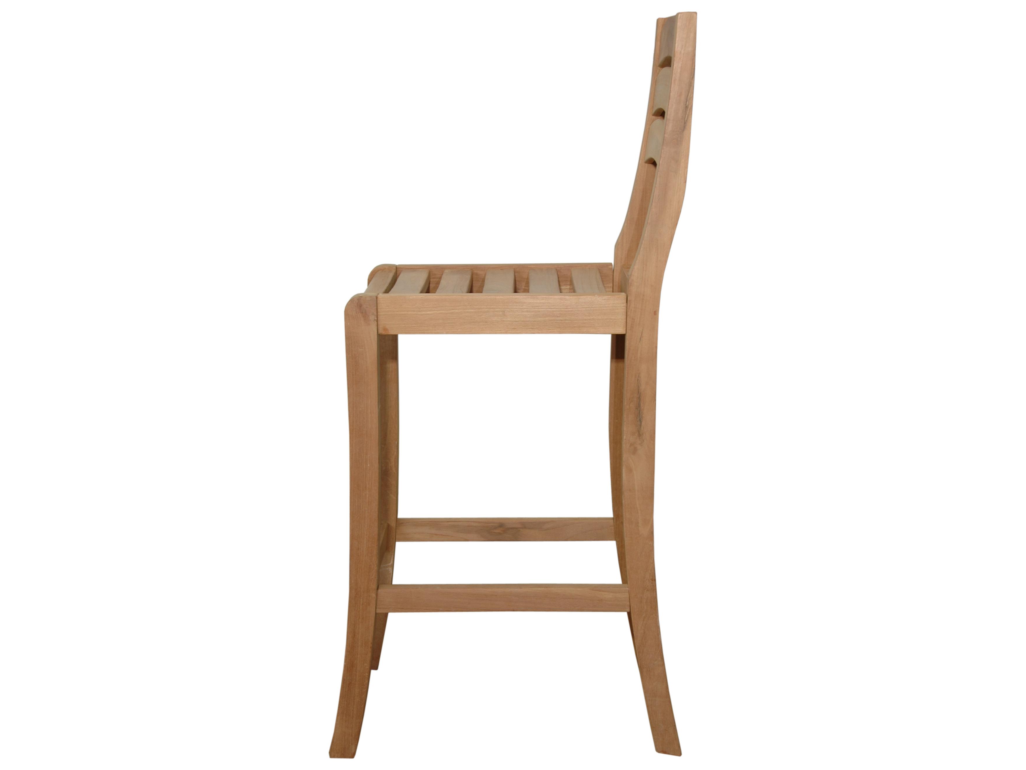 Anderson Teak Mandalay Outdoor Patio Bar Chair